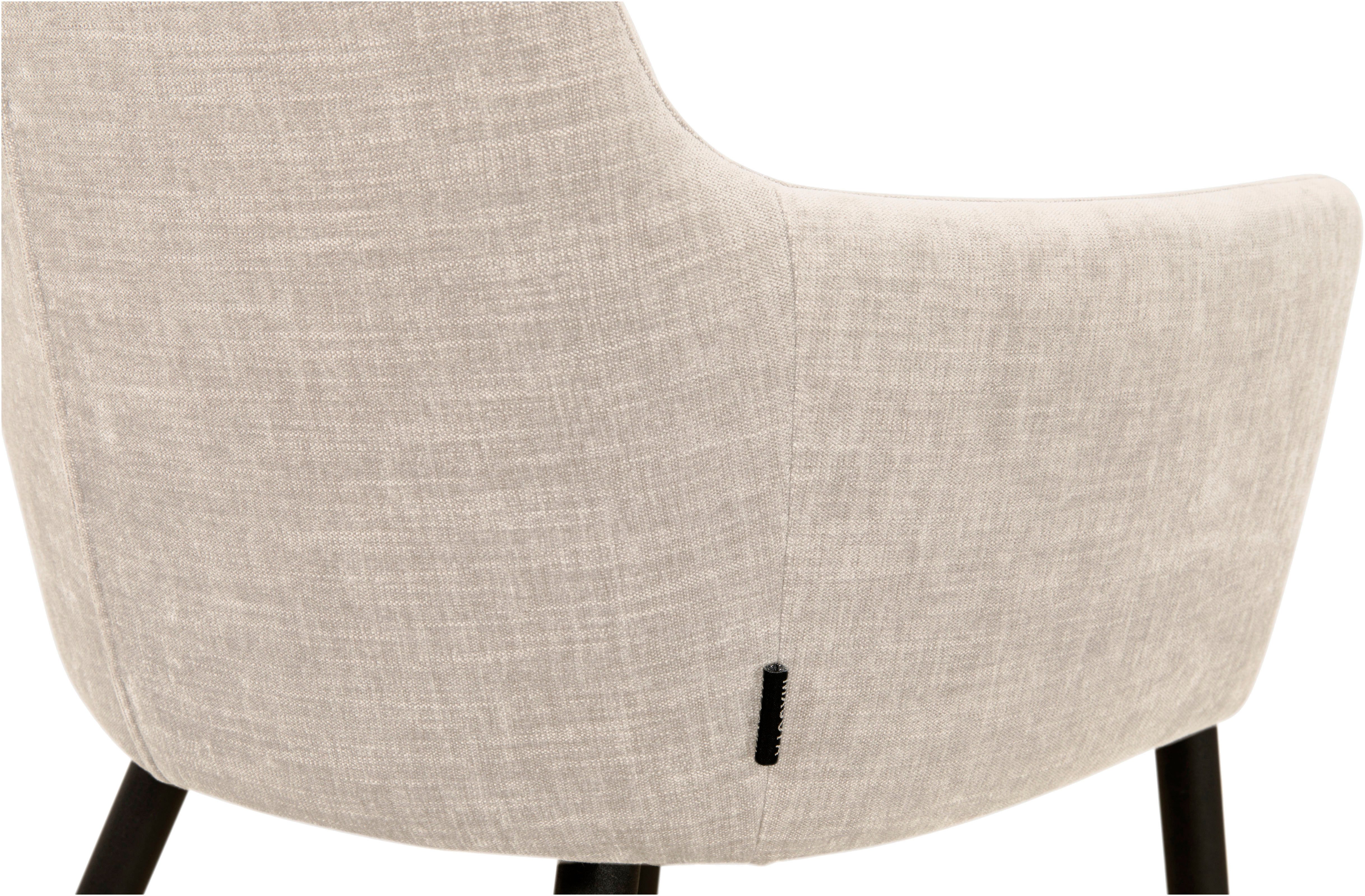 OMG Design Stoel met armleuningen DONNA Zitkuip, comfortabel gepolsterd, eetkamerstoel (set)