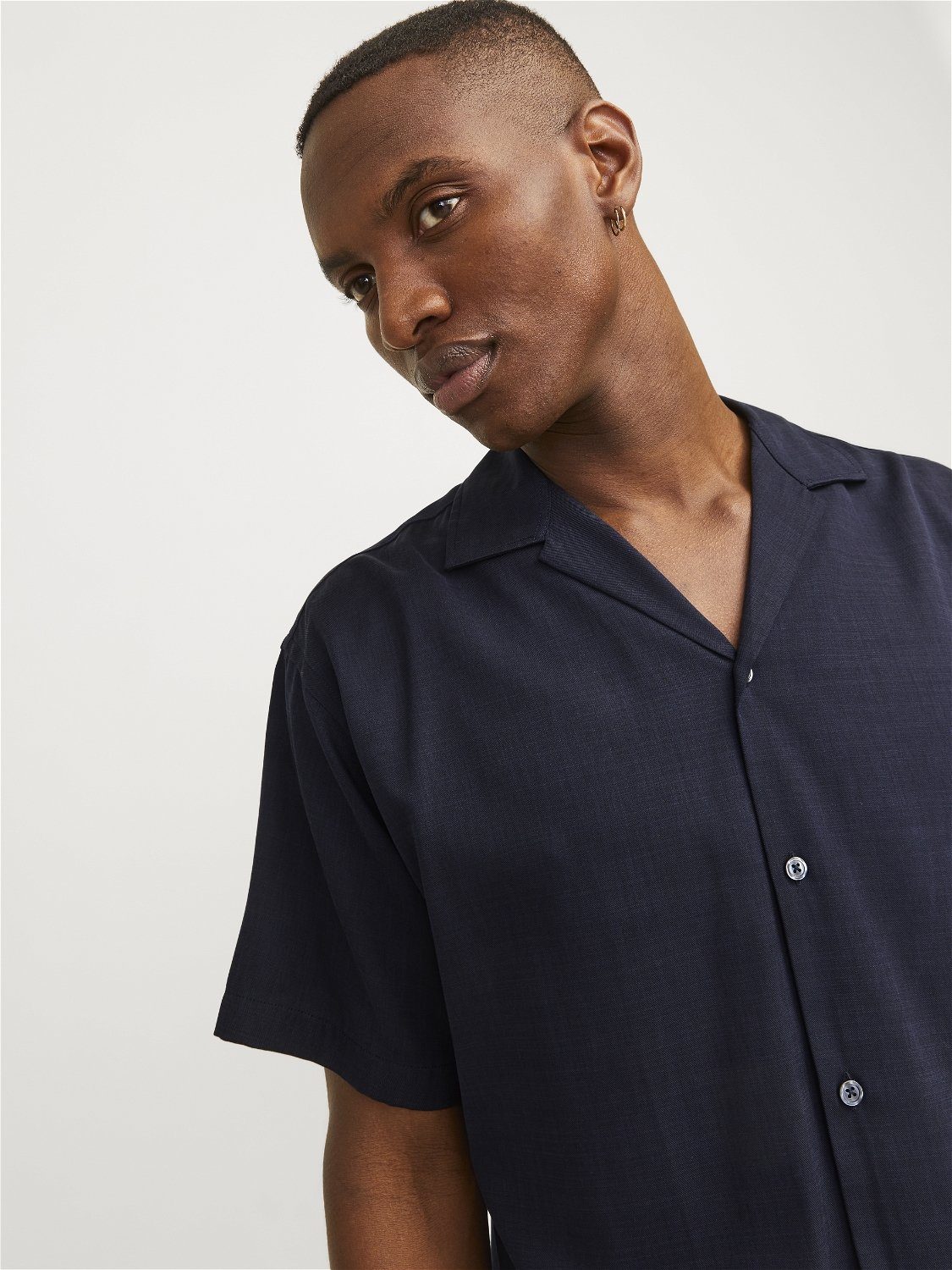 Jack & Jones Overhemd met korte mouwen JPRCCAARON TENCEL RESORT SHIRT S S LN
