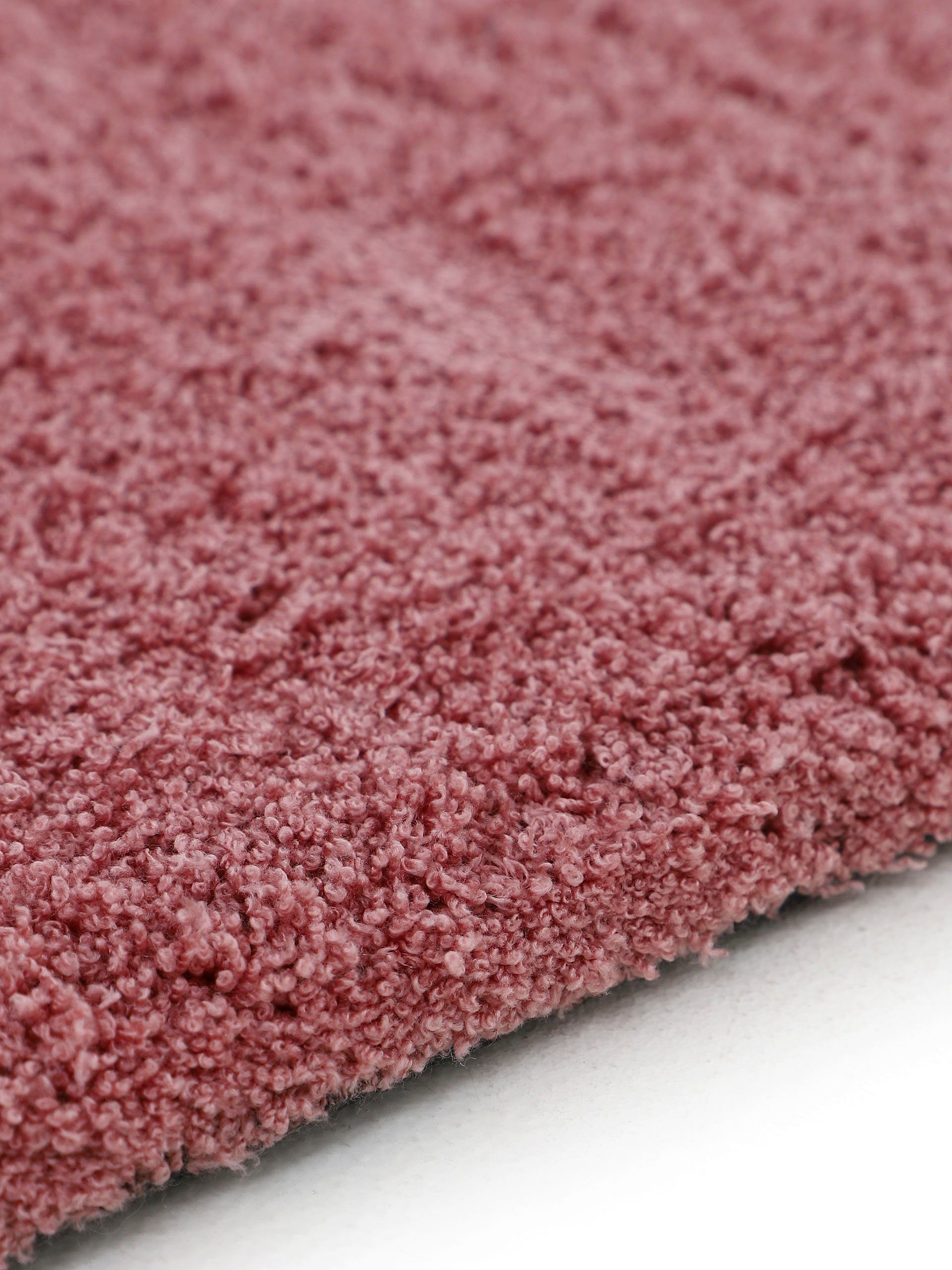 carpetfine Hoogpolig vloerkleed Silky Shaggy, langharig, effen, bijzonder zacht, handgemaakt