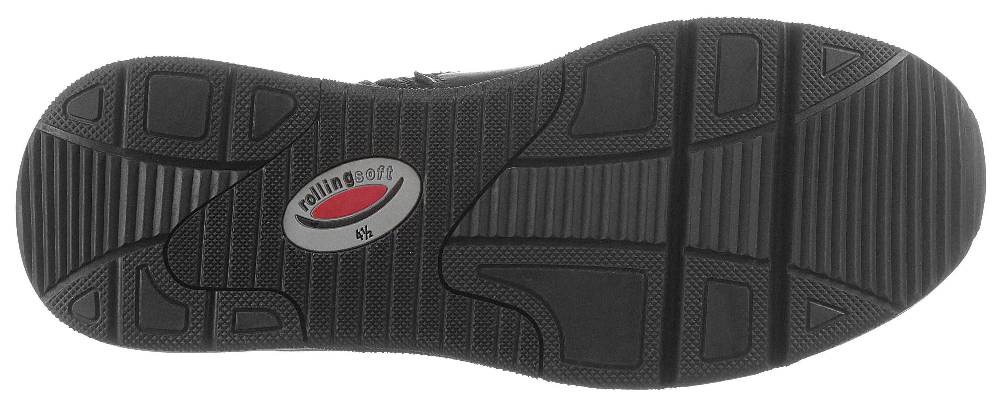 Gabor Rollingsoft Chelsea-boots met sportieve zool
