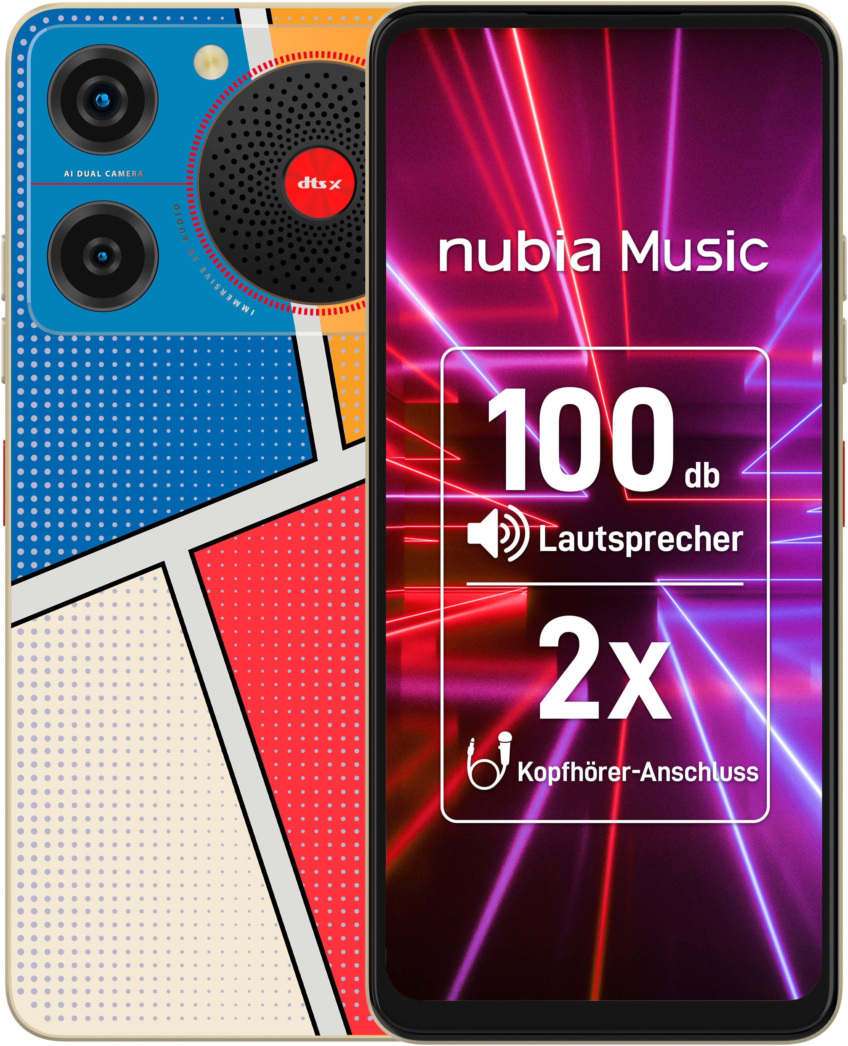 Nubia Smartphone Nubia Music, 128 GB