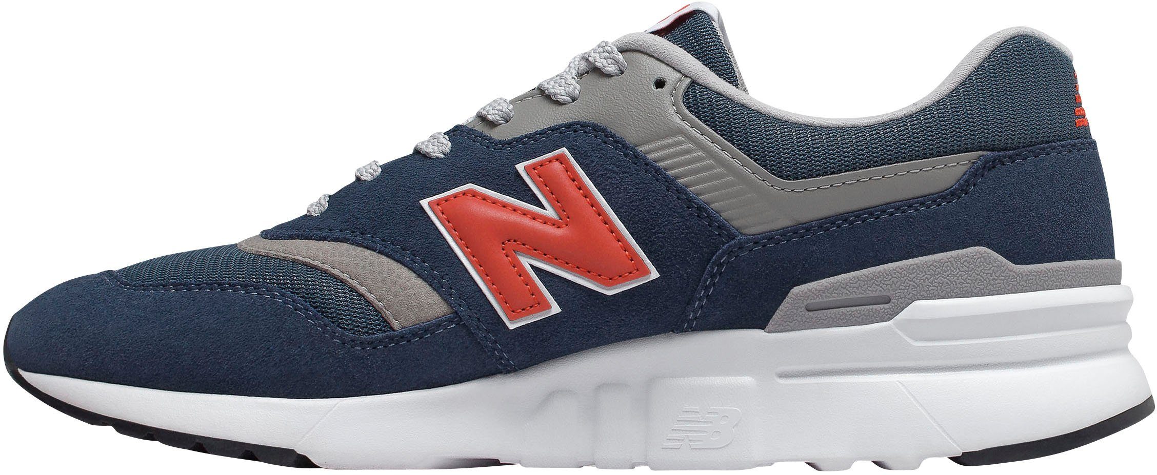 New Balance 997 sneakers donkerblauw-grijs-rood