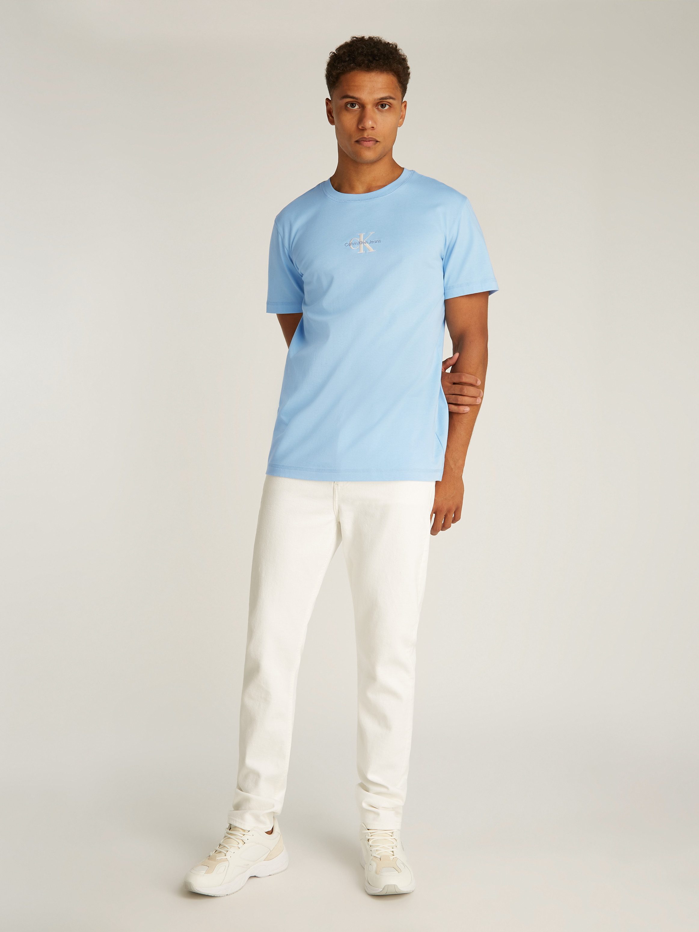 Calvin Klein T-shirt MONOLOGO TEE met een logo-opschrift
