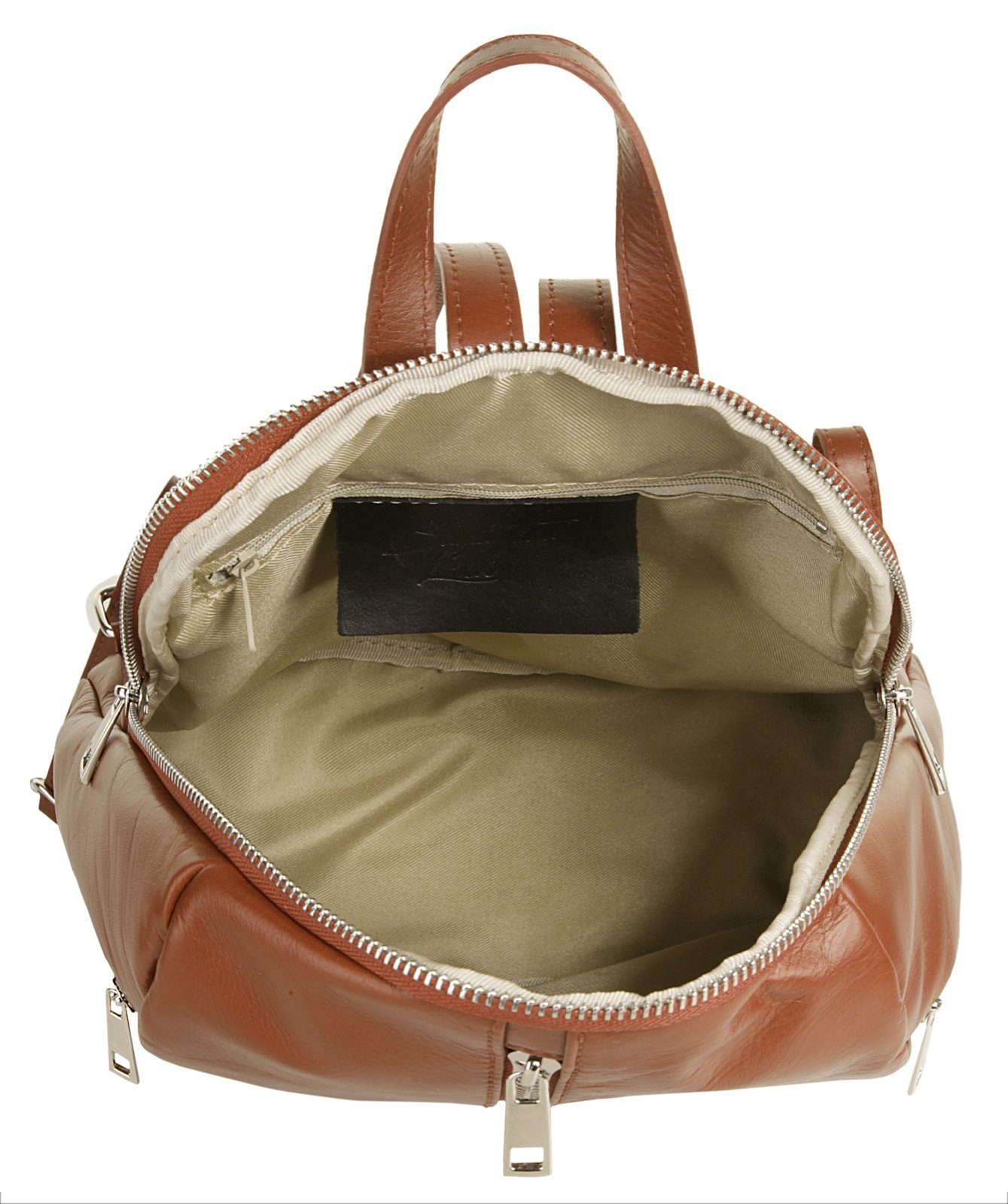 Samantha Look Rugzak echt leer, made in italy