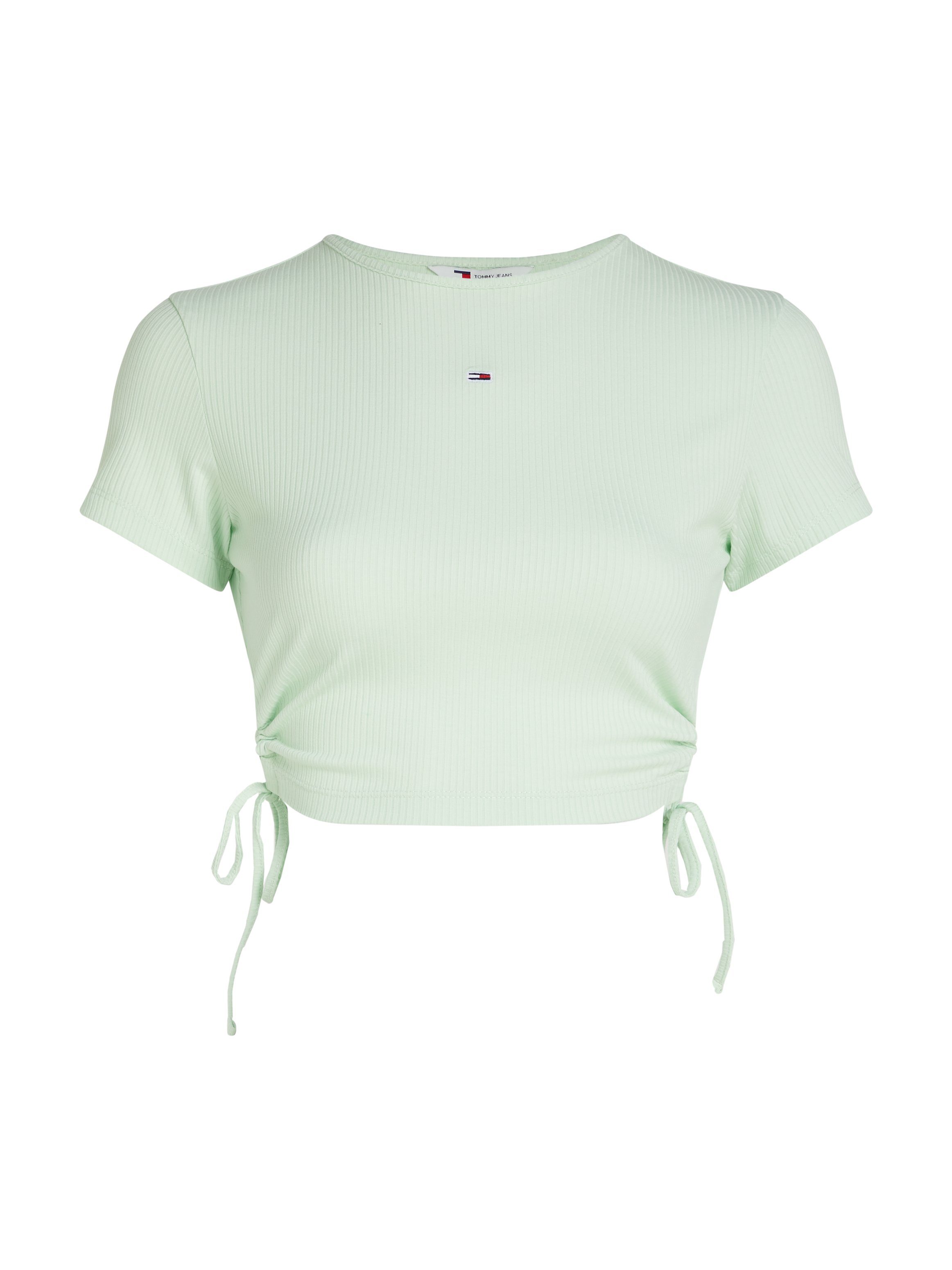 TOMMY JEANS T-shirt TJW CRP GATHERING SS RIB TOP