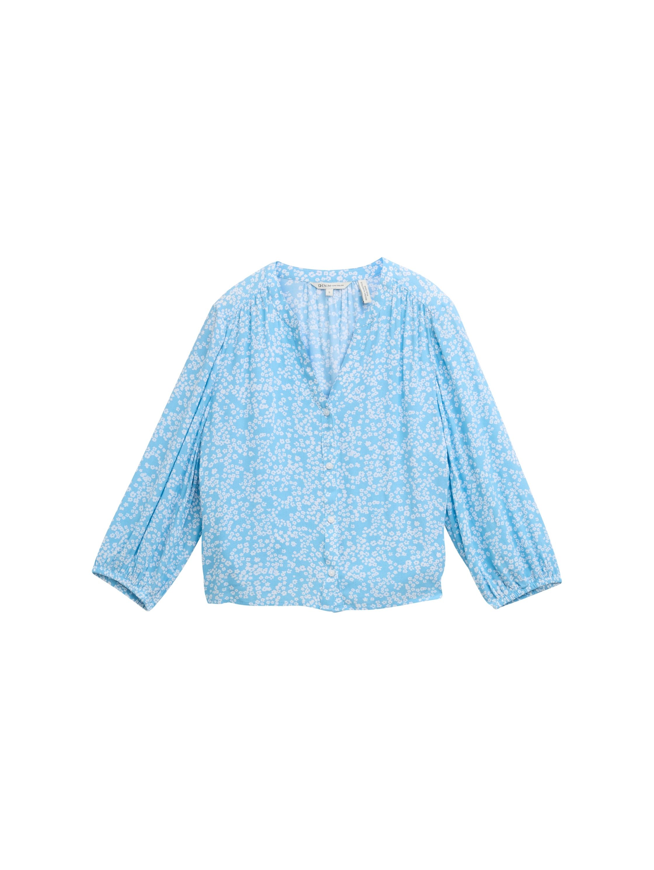 Tom Tailor Denim Klassieke blouse met print all-over