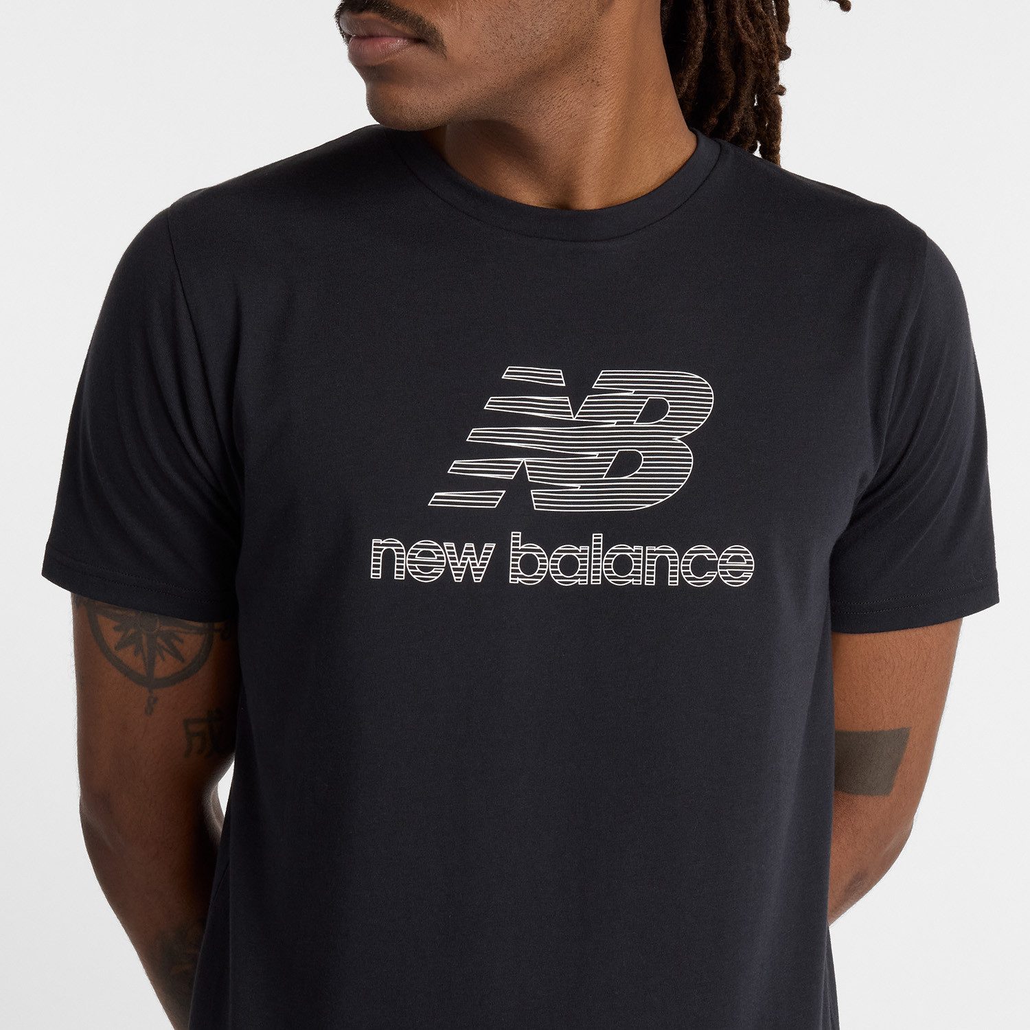 New Balance Runningshirt HEATHERTECH LOGO T-SHIRT