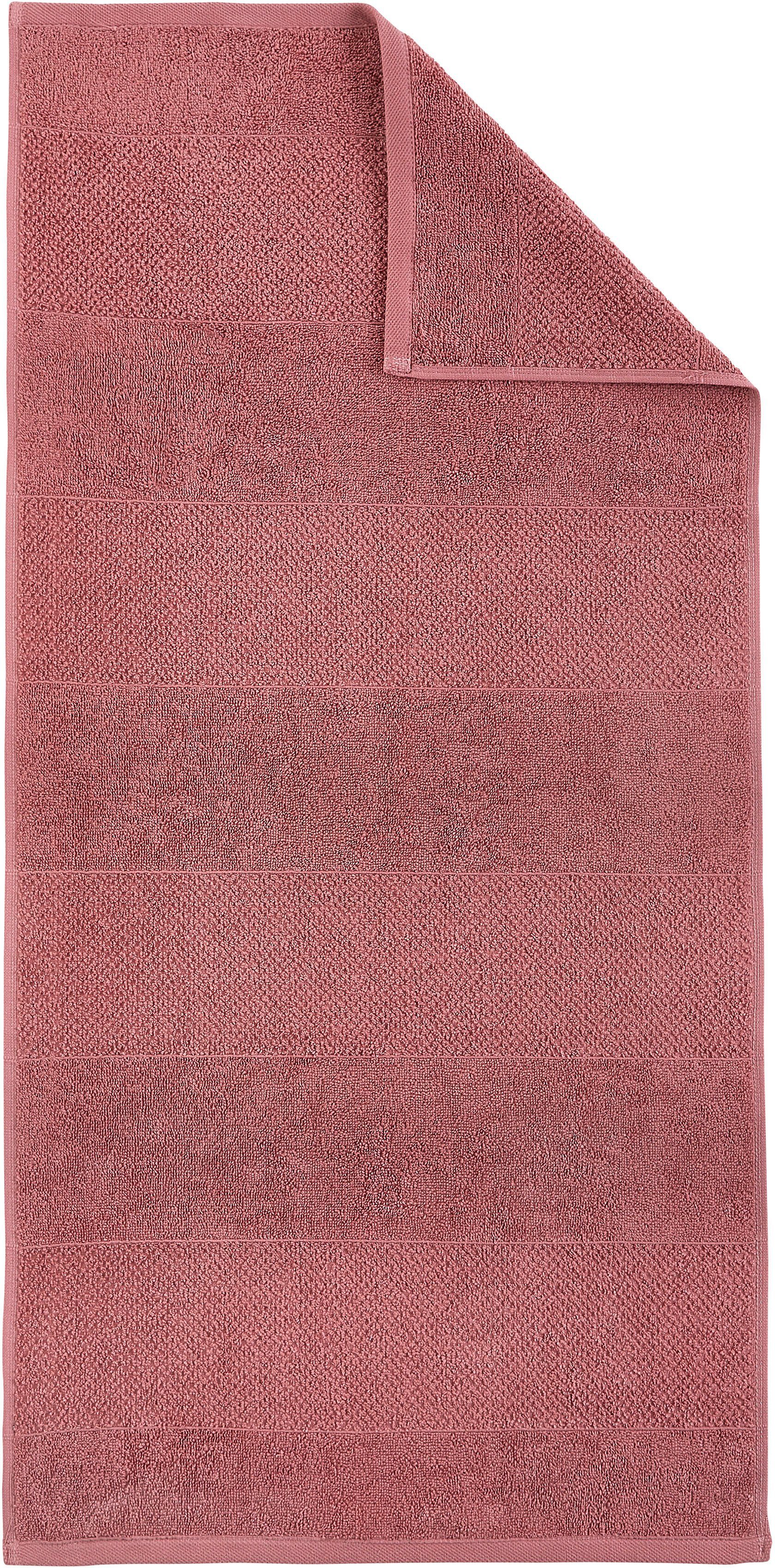 Dyckhoff Handdoekenset Popcorn strepen 2 badhanddoeken (70x140 cm), 4 handdoeken (50x100 cm) (set, 6-delig)
