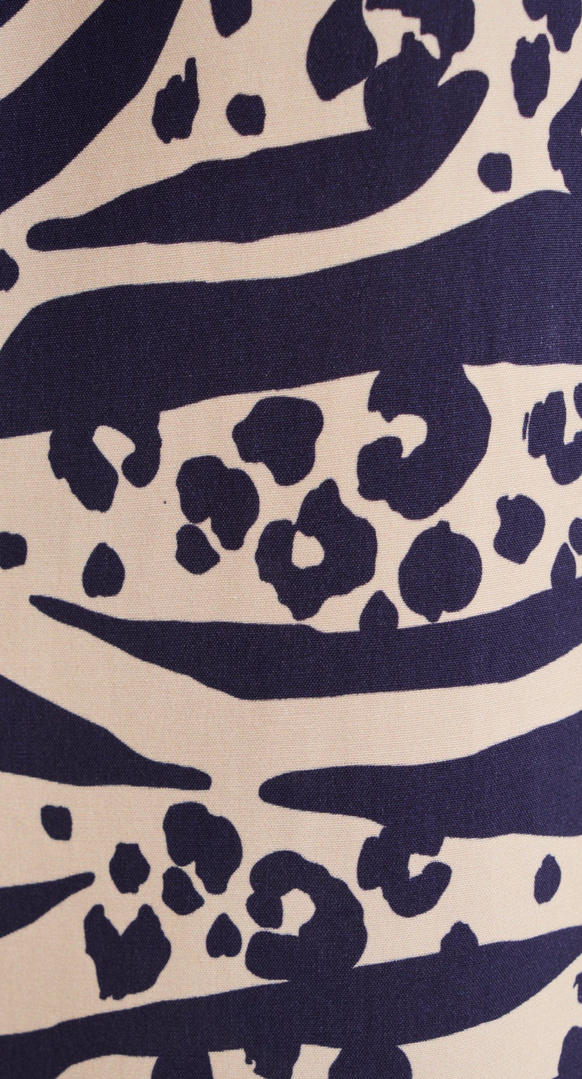 seidensticker Zomerjurk Zwarte roos 7/8 mouw ronde hals animal