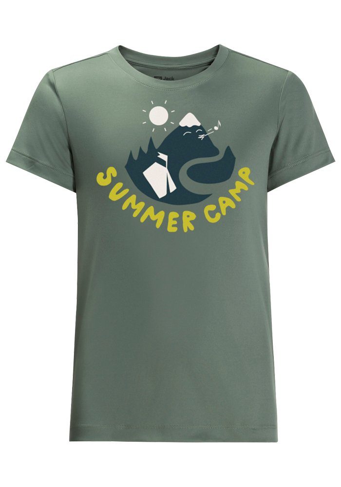 Jack Wolfskin T-shirt SUMMER CAMP T K