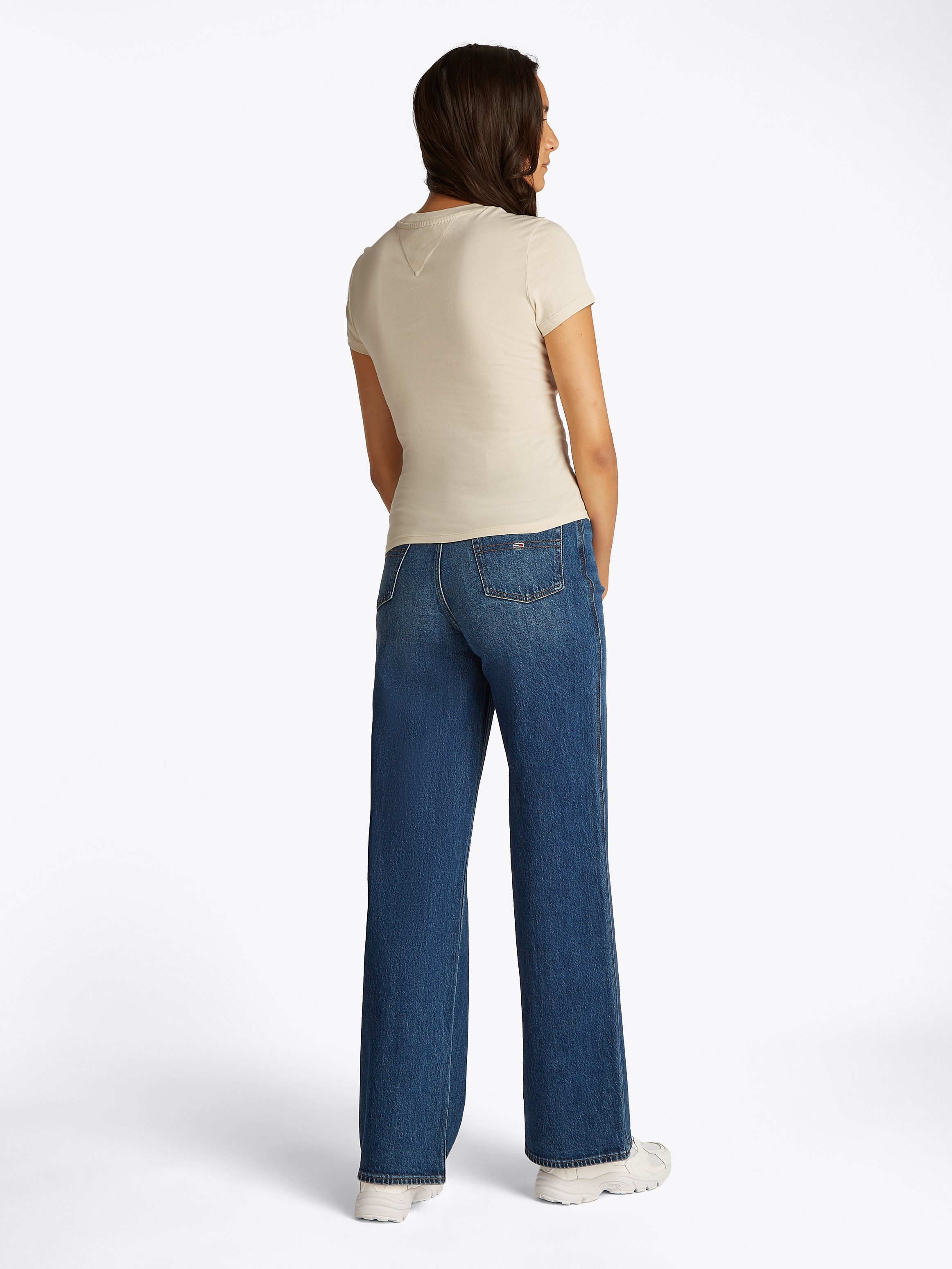 TOMMY JEANS T-shirt TJW SLIM TONAL LINEAR TEE EXT