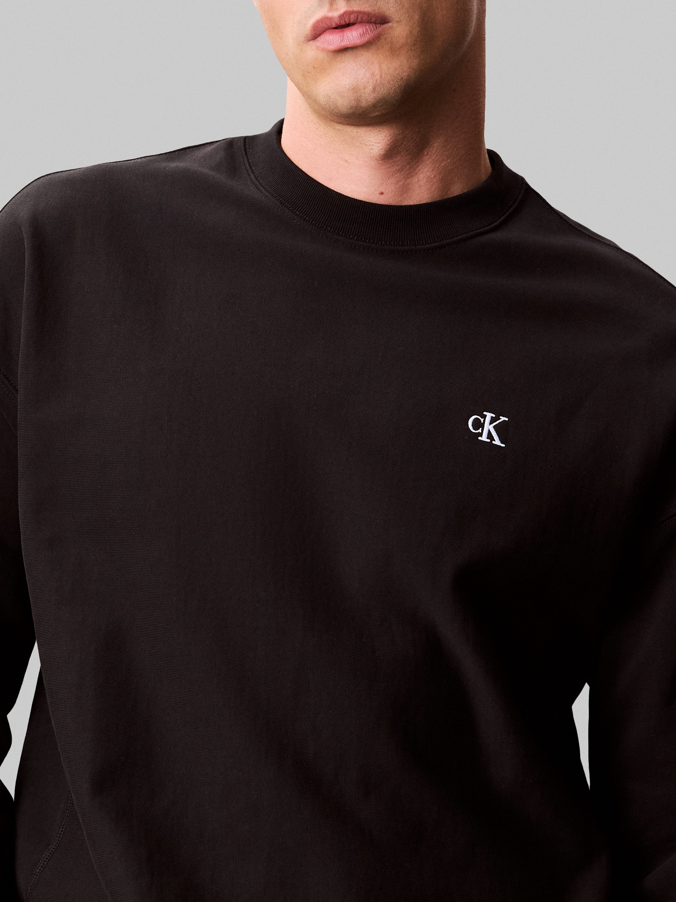 Calvin Klein Sweatshirt PRMM TRRY MNGRM CN S