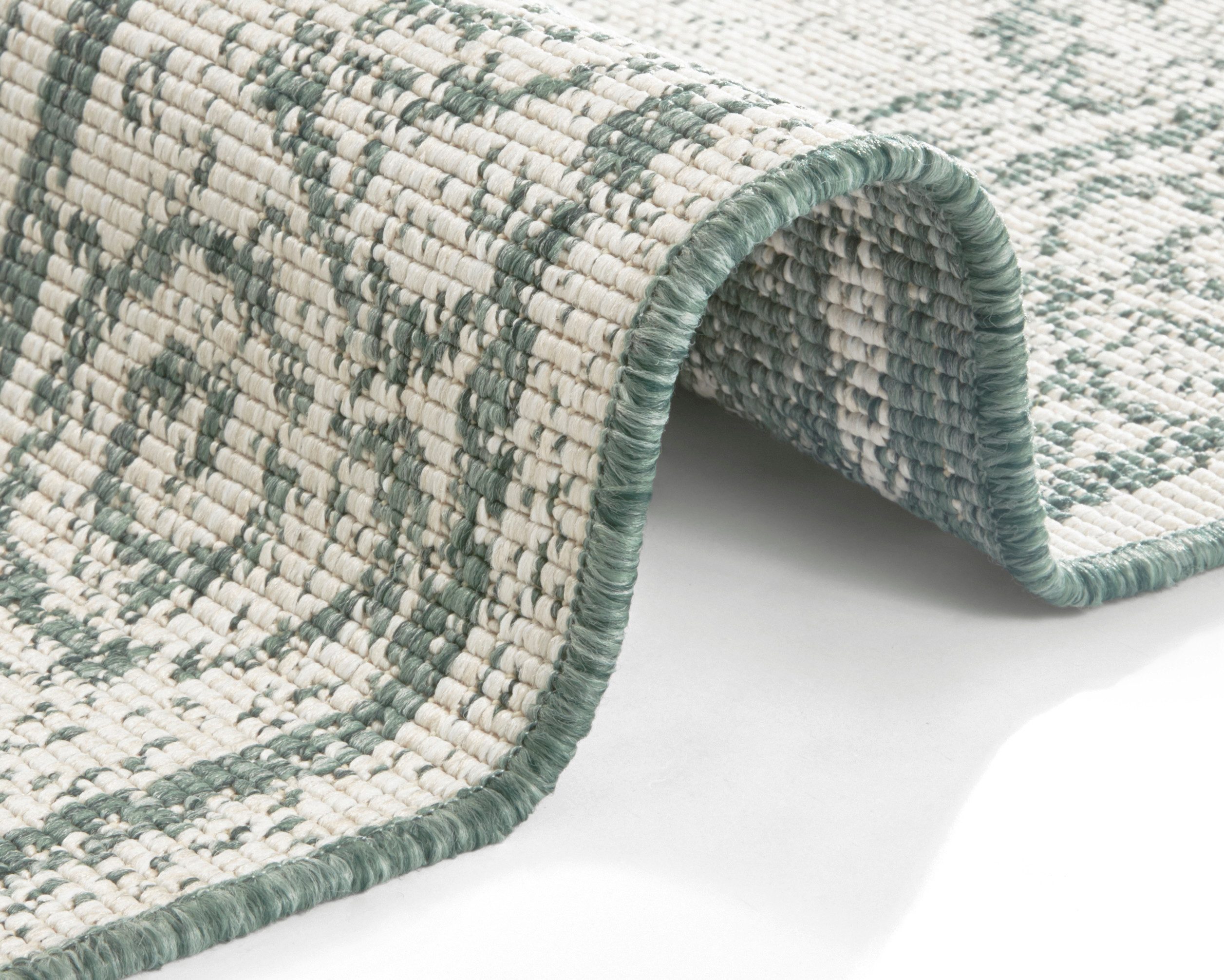 NORTHRUGS Vloerkleed CEBU tweezijdig te gebruiken kleed In- & outdoor, weerbestendig, balkon, woonkamer, waterbestendig, oriëntaals