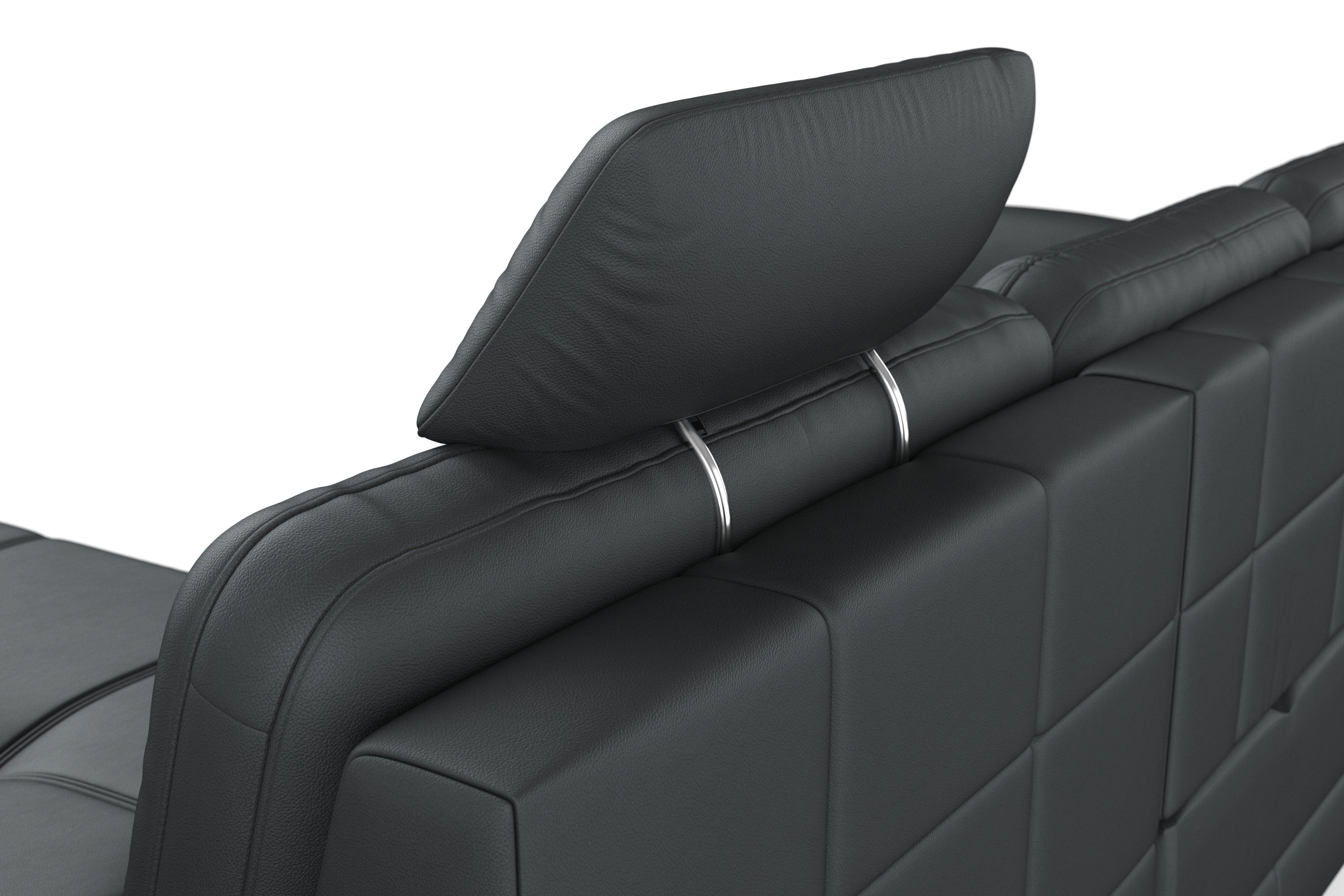 sit&more Hoekbank Bendigo L-vorm inclusief zitdiepteverstelling, bodemvrijheid 15 cm, 2 pootkleuren