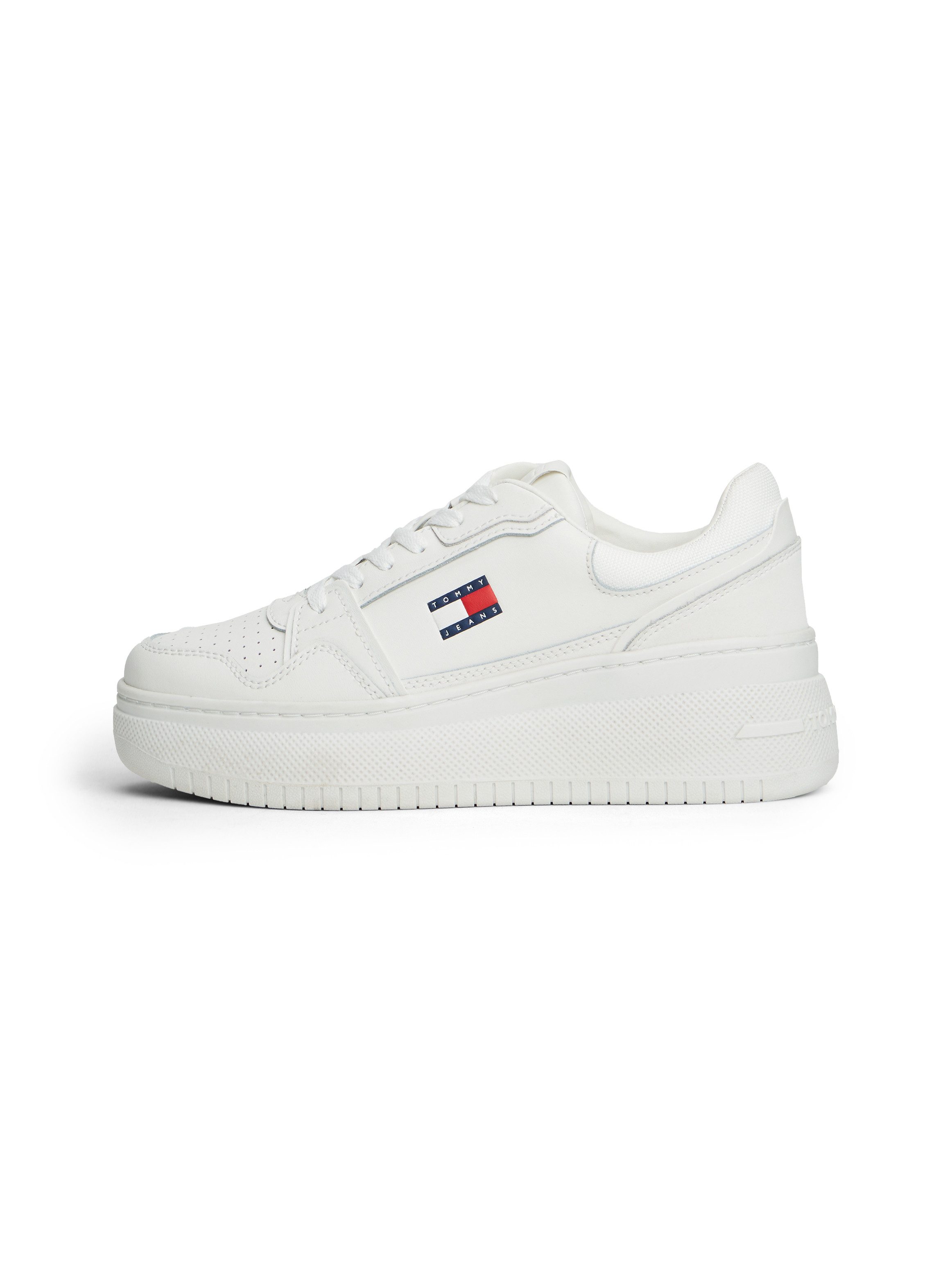 TOMMY JEANS Sneakers met sleehak TJW RETRO BASKET FLATFORM