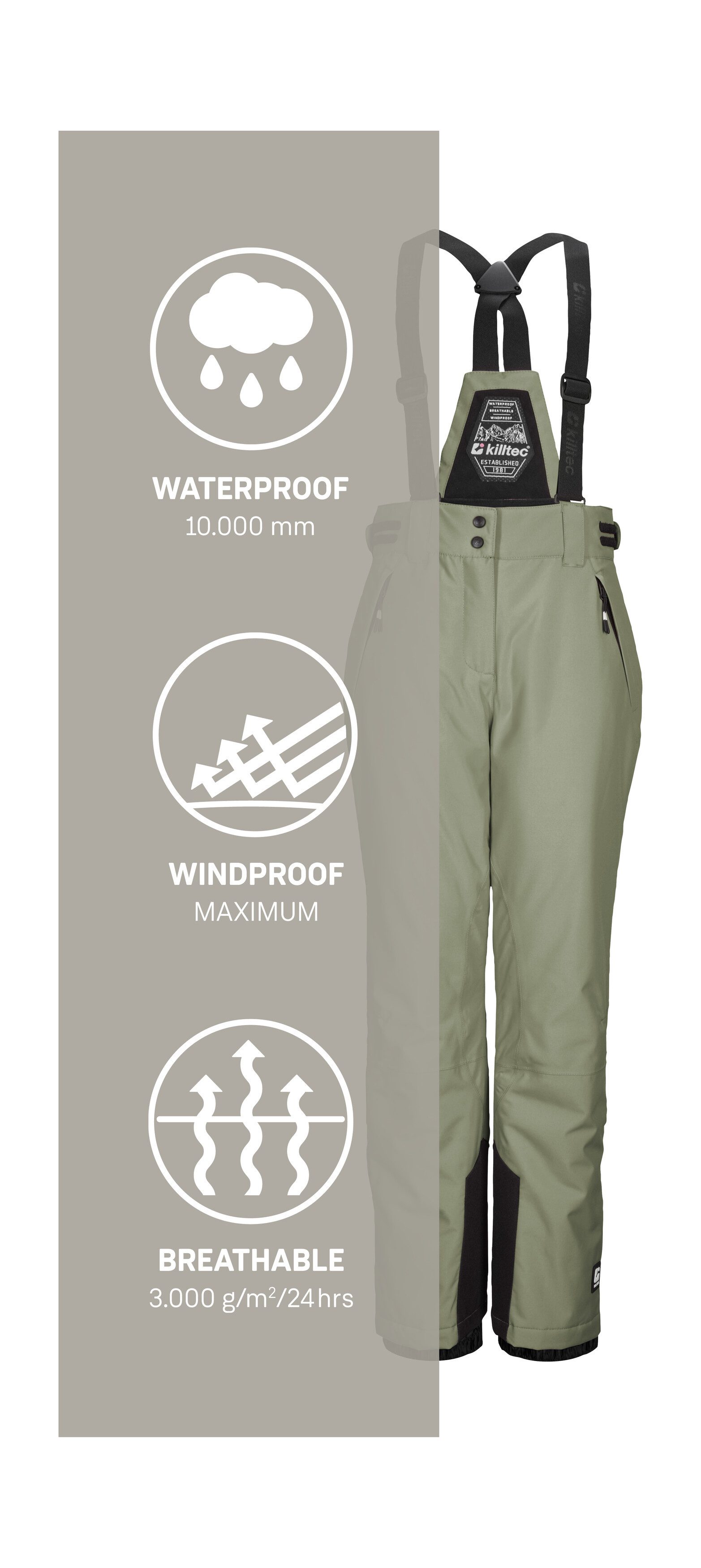 Killtec Skibroek KSW 213 GRLS SKI PNTS