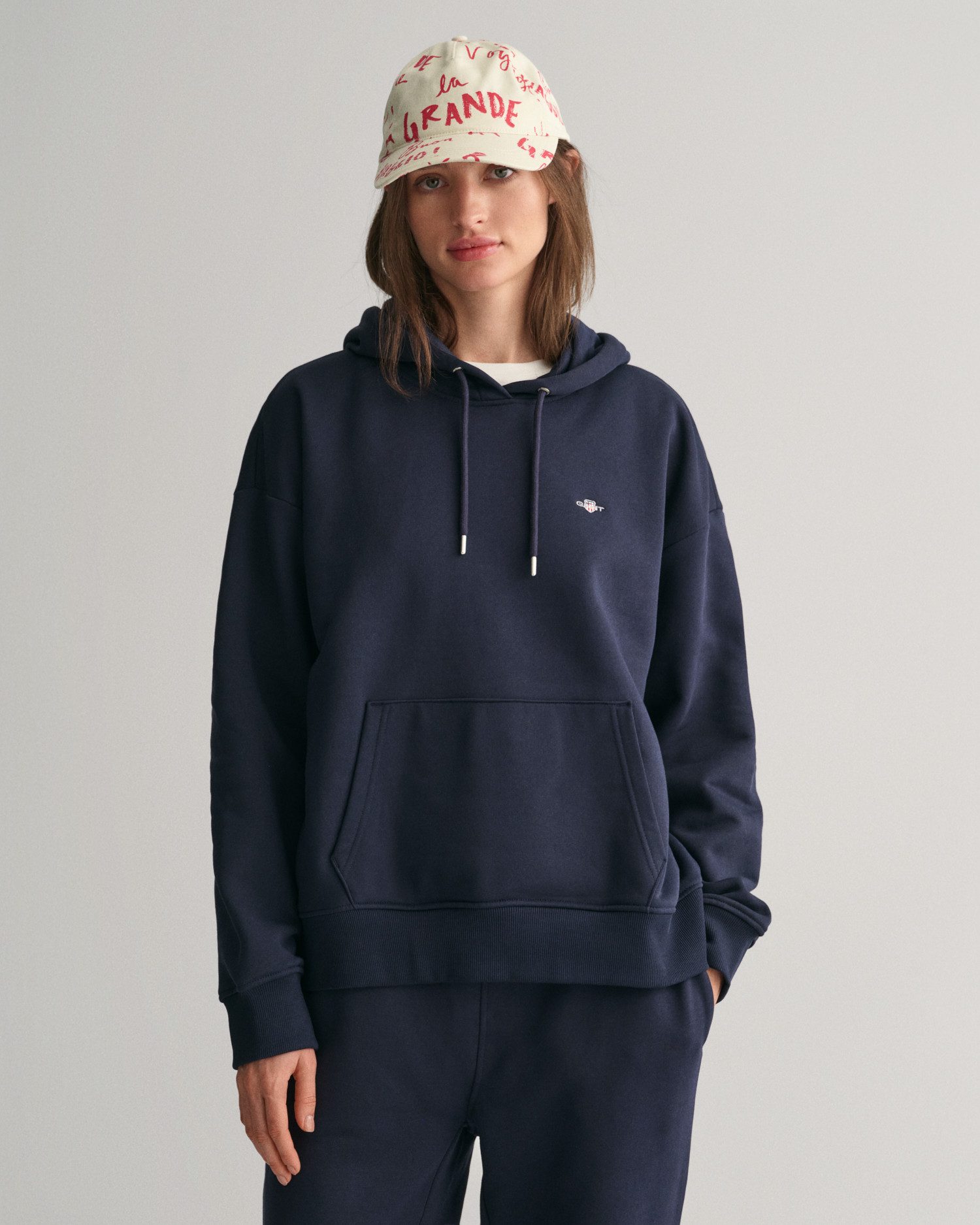 Gant Hoodie SHIELD HOODIE Grafische GANT-borduursel op de borst