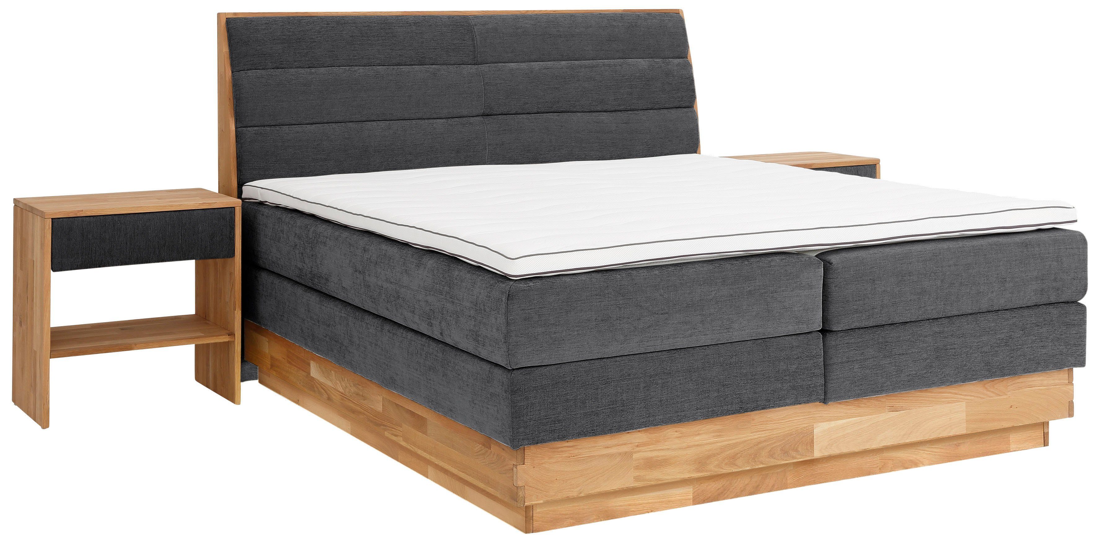 OTTO products Boxspring JENNA zonder ledverlichting, met gecertificeerde, gerecyclede overtrekstoffen