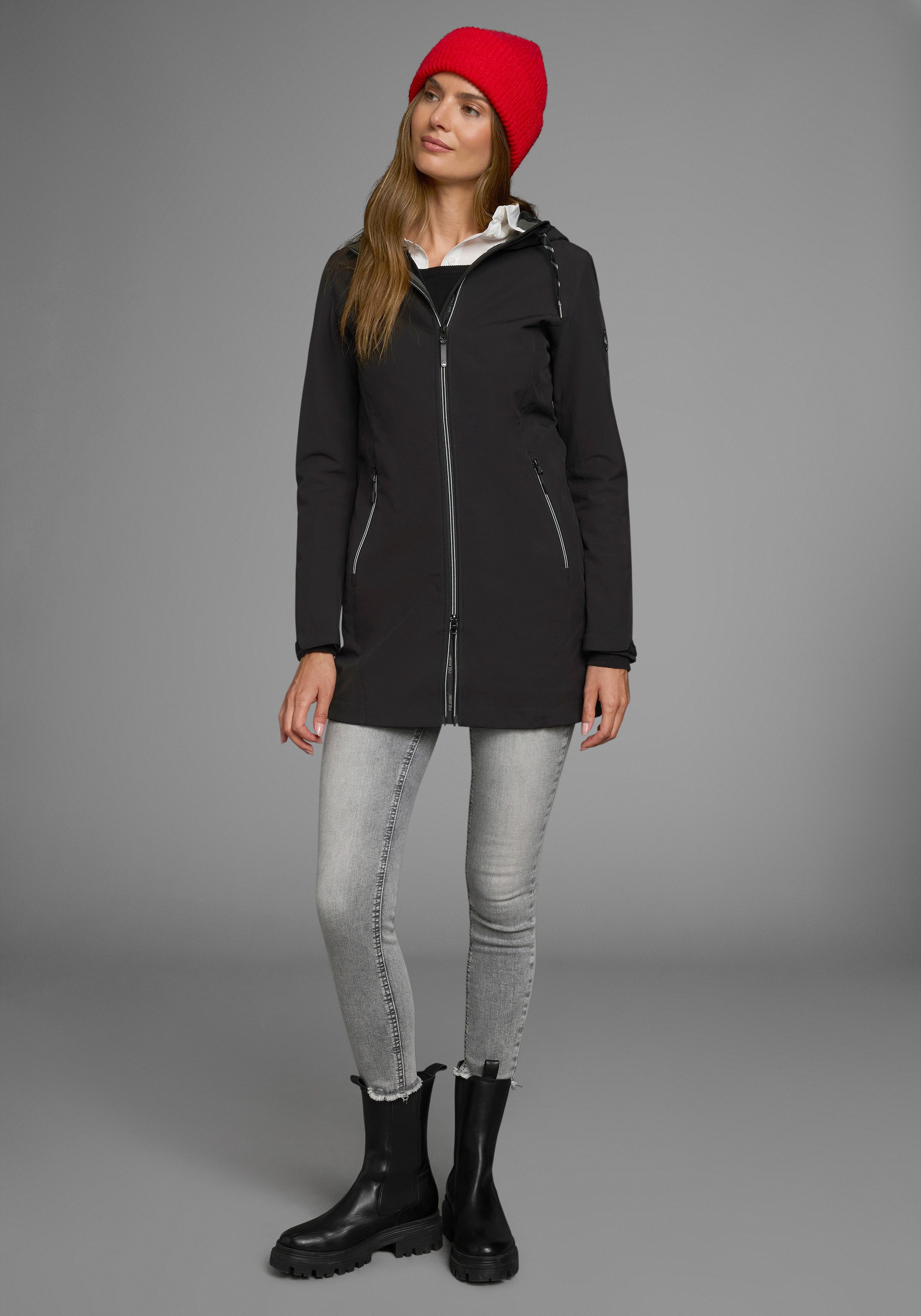 Polarino Softshell-jas Winddicht, waterafstotend en ademend