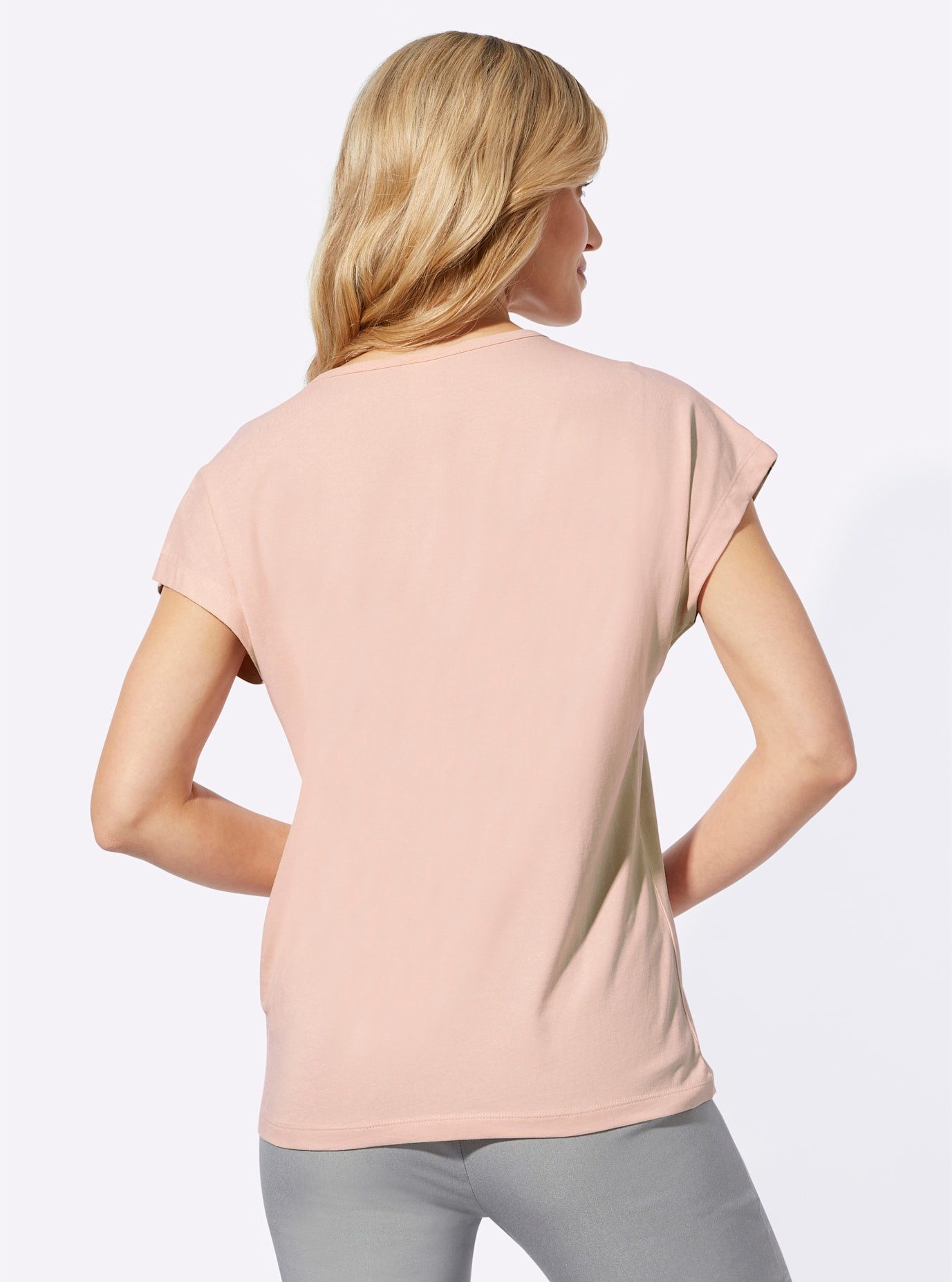 Classic Basics Shirt met ronde hals (1-delig)