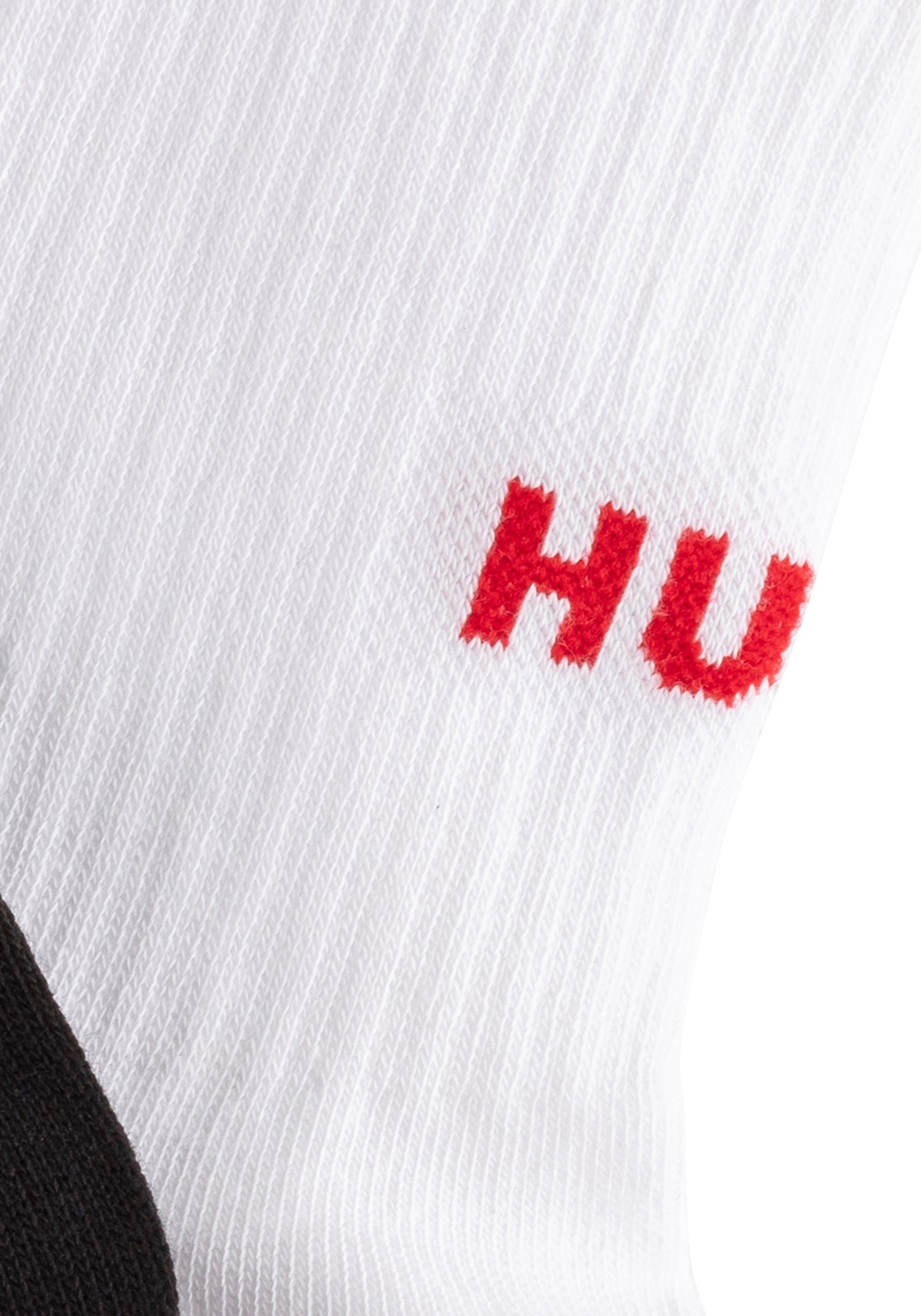 HUGO underwear Vrijetijdssokken 3P QS MESSAGES CC W met een logo-opschrift (3 paar Set van 3)