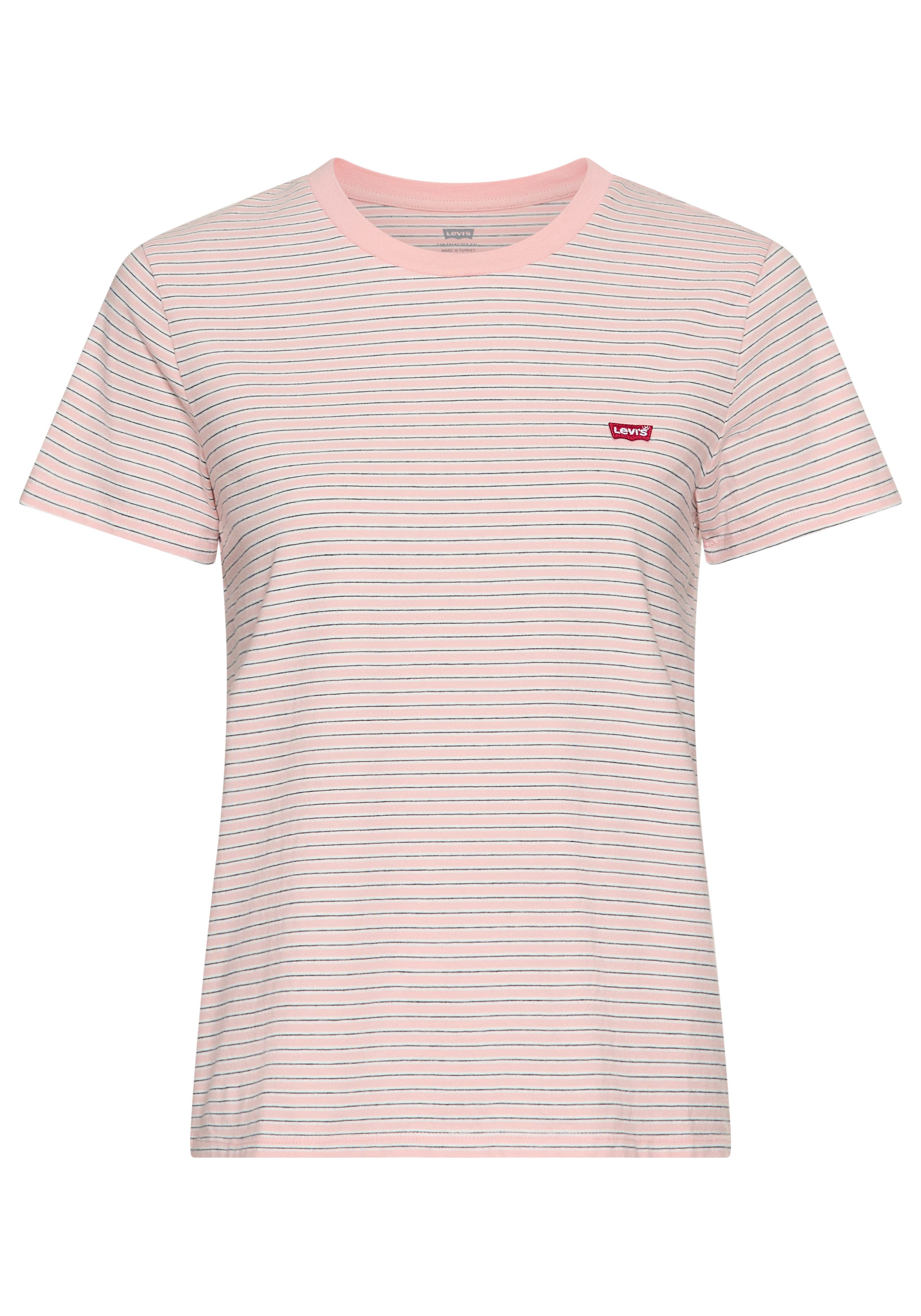 Levi's® T-shirt The Perfect Tee met klein logoborduursel