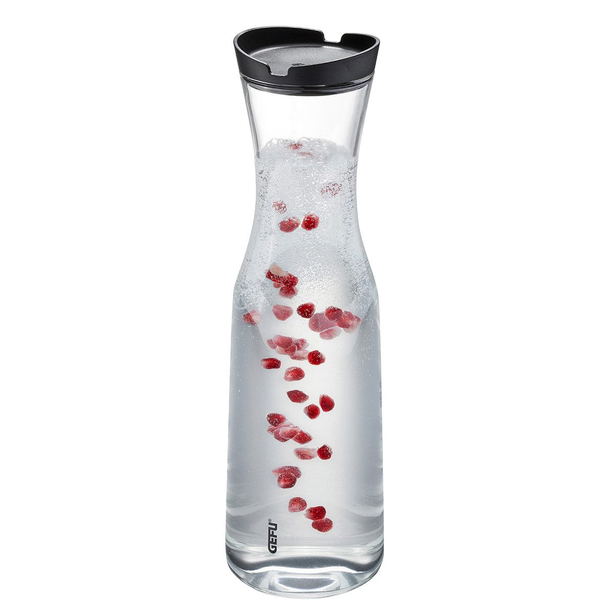 GEFU Karaf Smartline mondgeblazen borosilicaatglas, aroma-dichte deksel (2-delig)