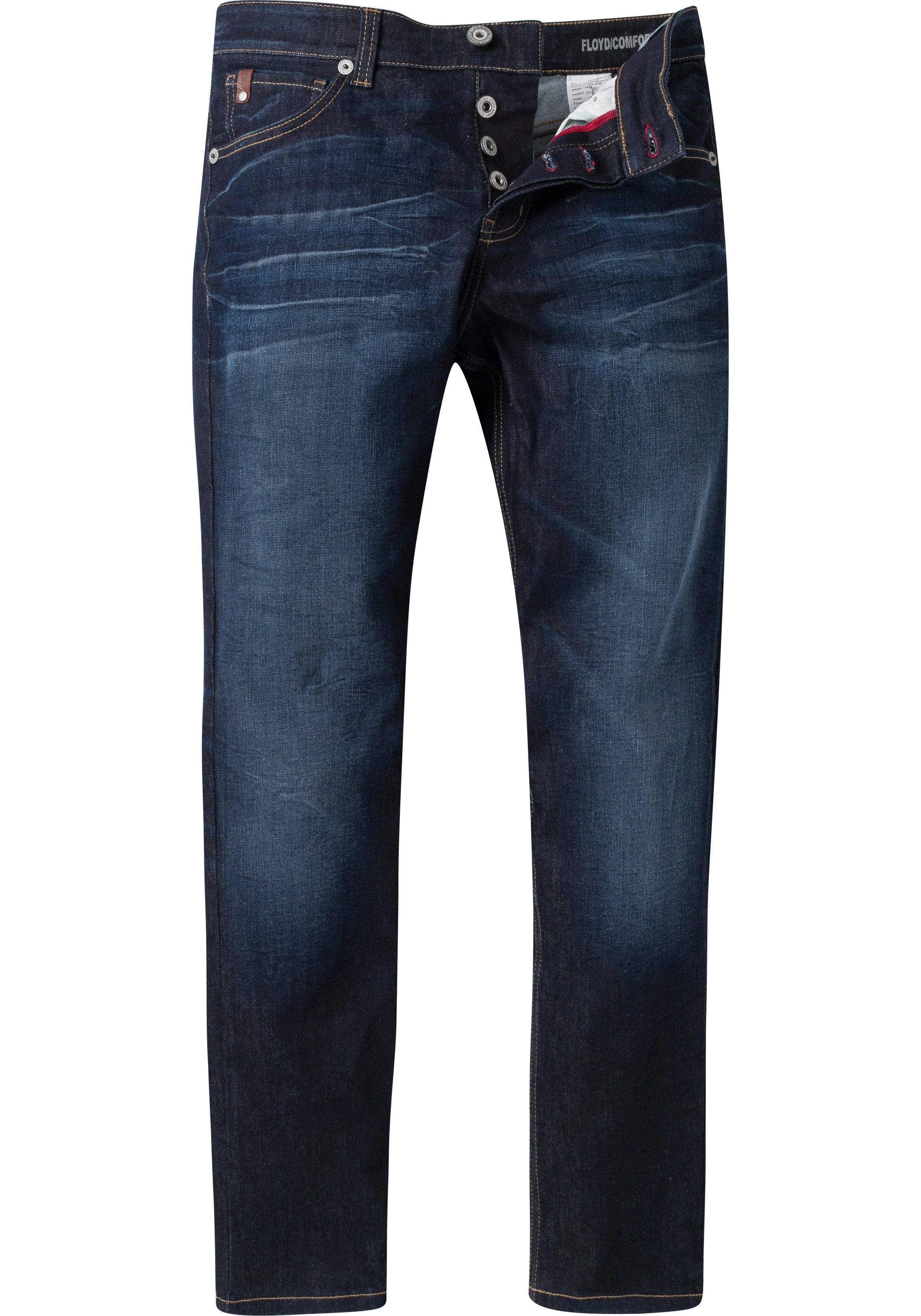 Bruno Banani Comfort fit jeans Floyd rechte pijp, met steekzakken, lage taillehoogte
