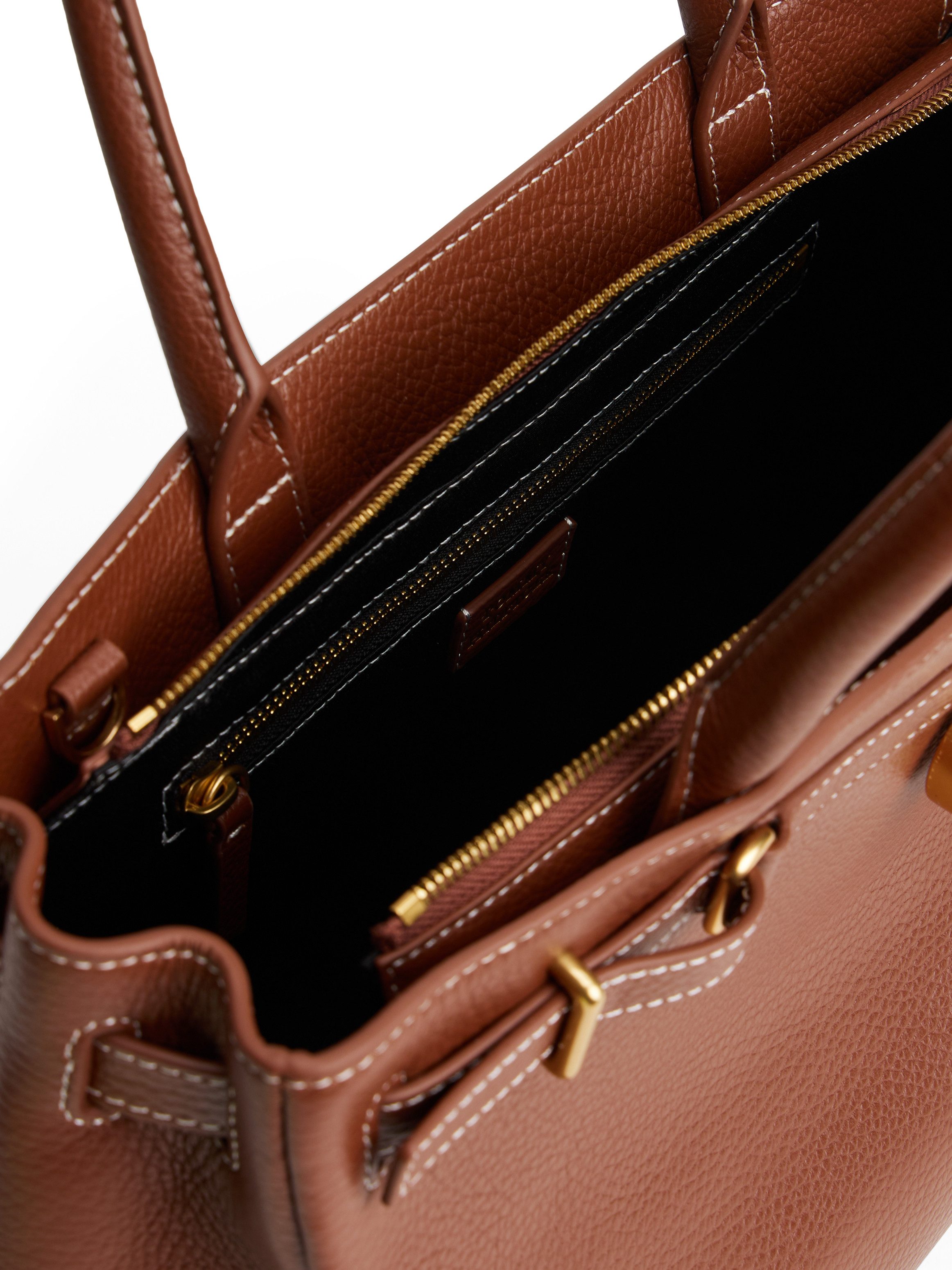 Tommy Hilfiger Draagtas AMERICAN ICON TOTE LEATHER