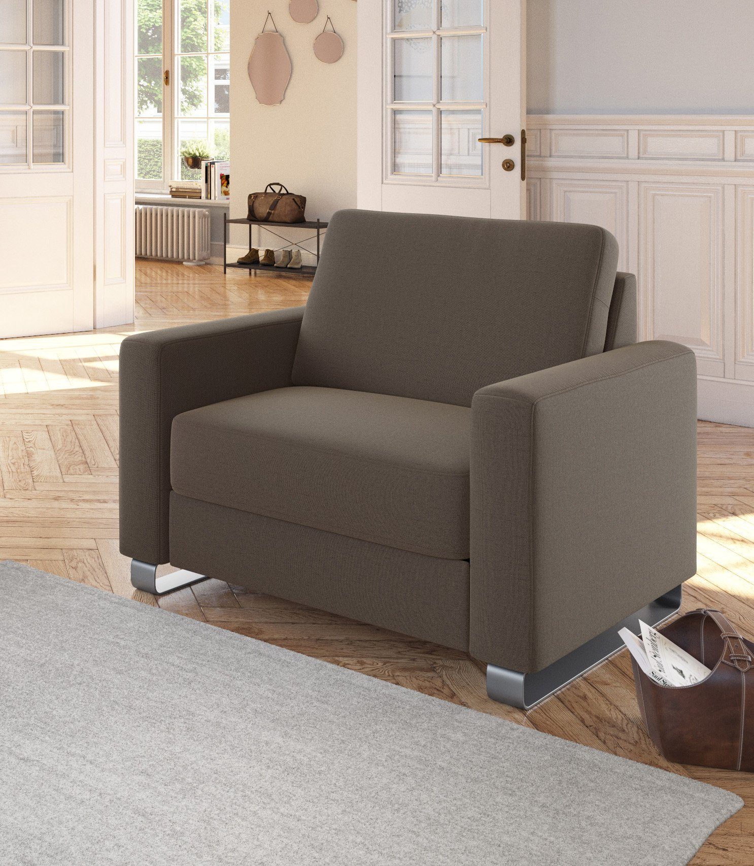 sit&more Fauteuil met comfortabel binnenveringsinterieur