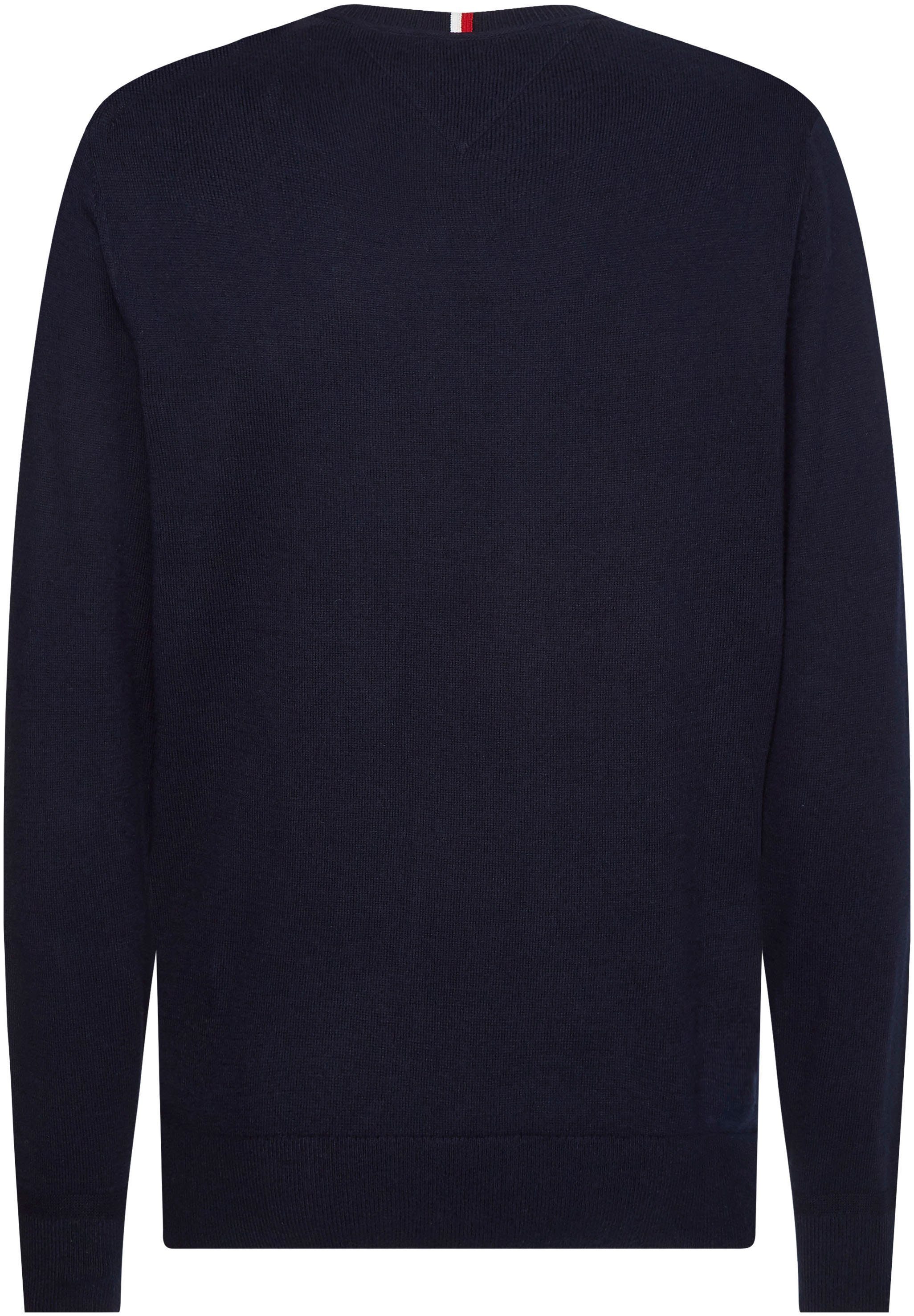 Tommy Hilfiger Trui met ronde hals BT-PIMA ORG CTN CASHMERE CN-B