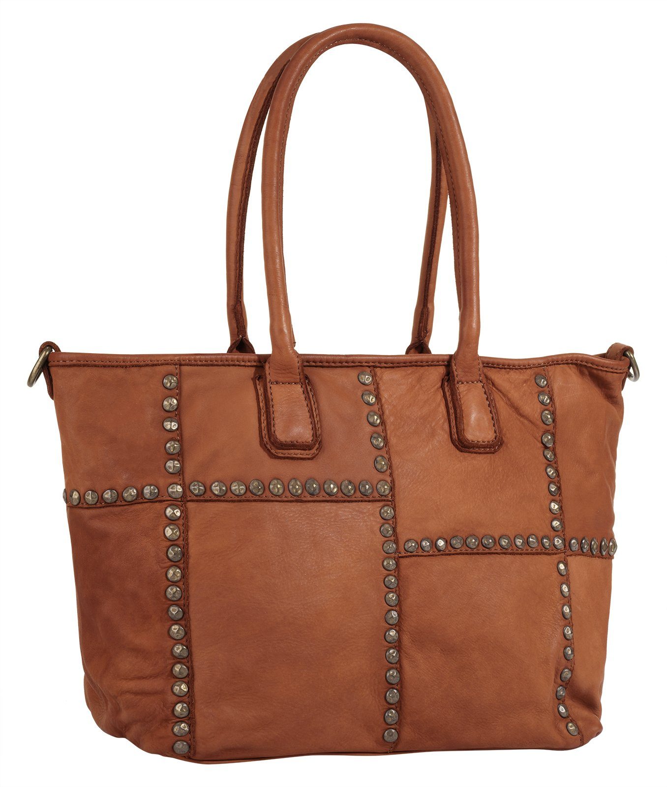 Samantha Look Shopper echt leer, made in italy