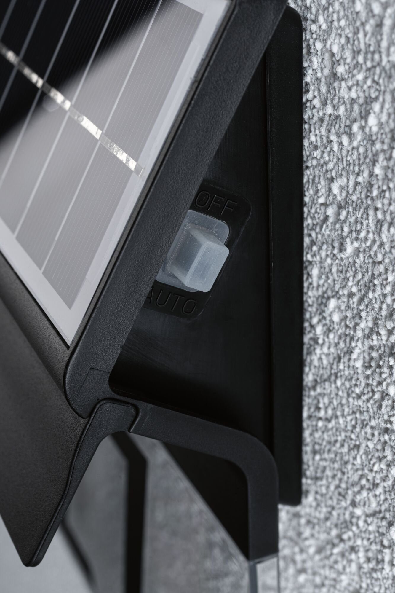 Paulmann Led-wandlamp voor buiten Solar Huisnummerlamp Neda IP44 3000K 14lm Zwart (1 stuk)
