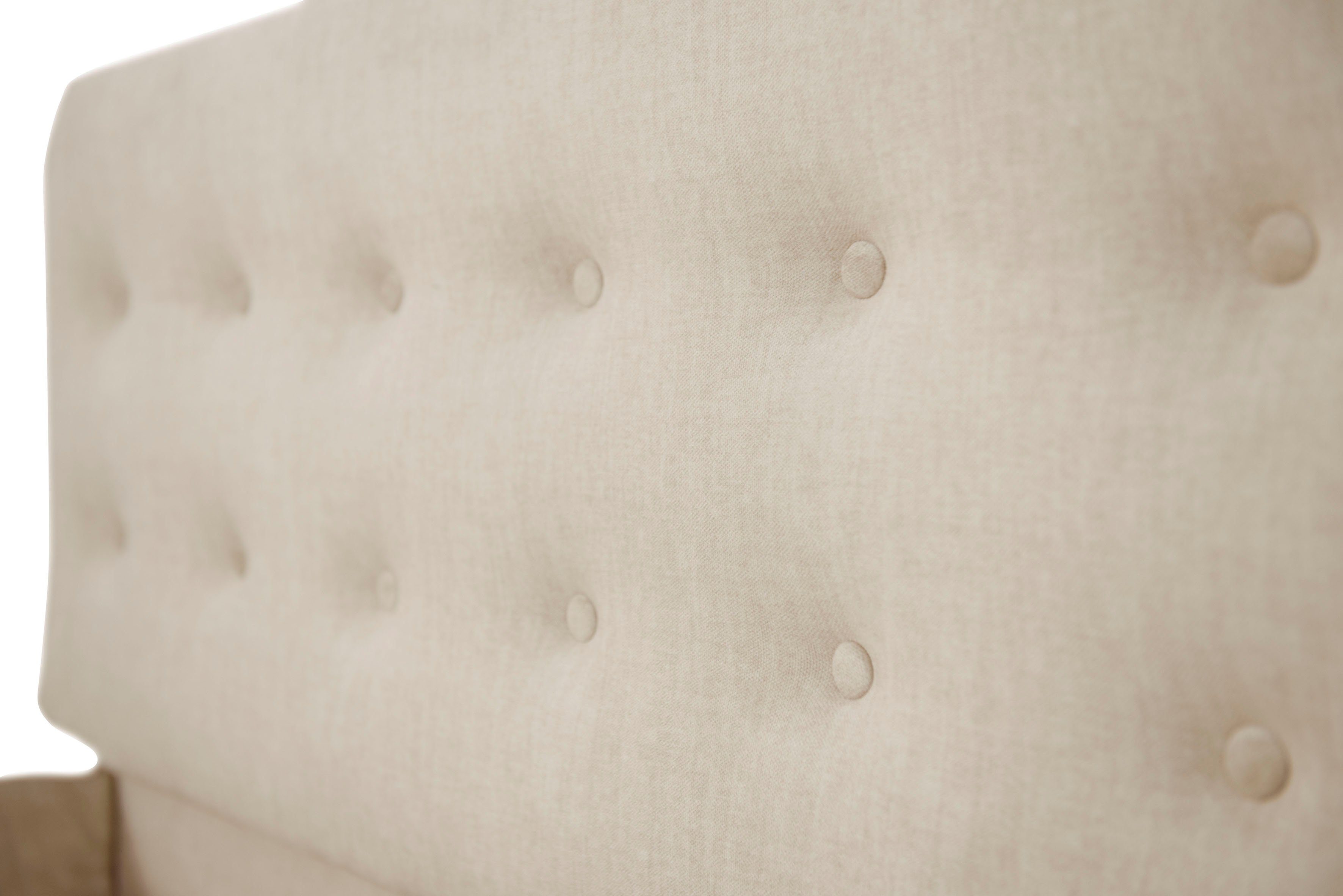 Home affaire Gestoffeerd bed Vaine in 5 breedten, ook in lengte 220 cm, incl. lattenrol