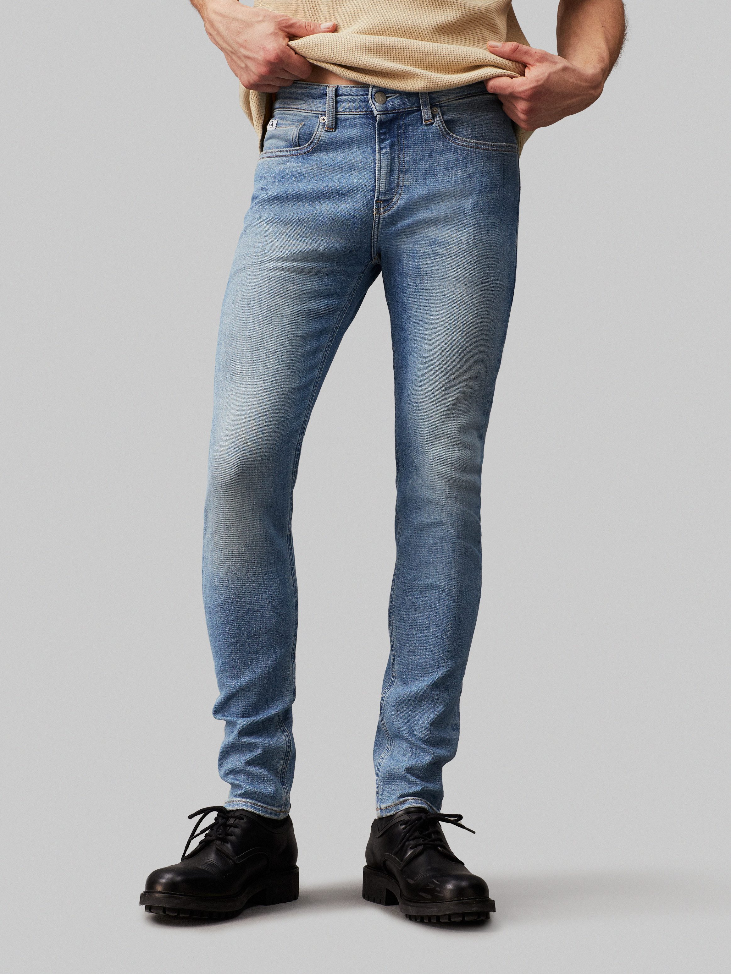 Calvin Klein Skinny fit jeans Skinny in 5-pocketsstijl
