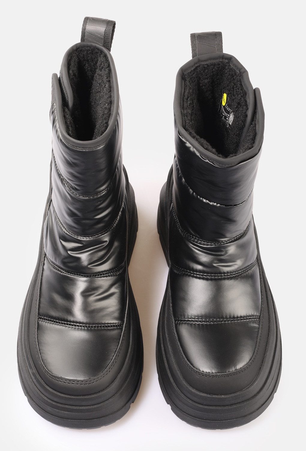 Buffalo Winterlaarzen OLYMPIA VELBOOT QUILT VEGAN Snowboots, sneeuwlaarsjes, plateaulaarzen met logo-opschrift