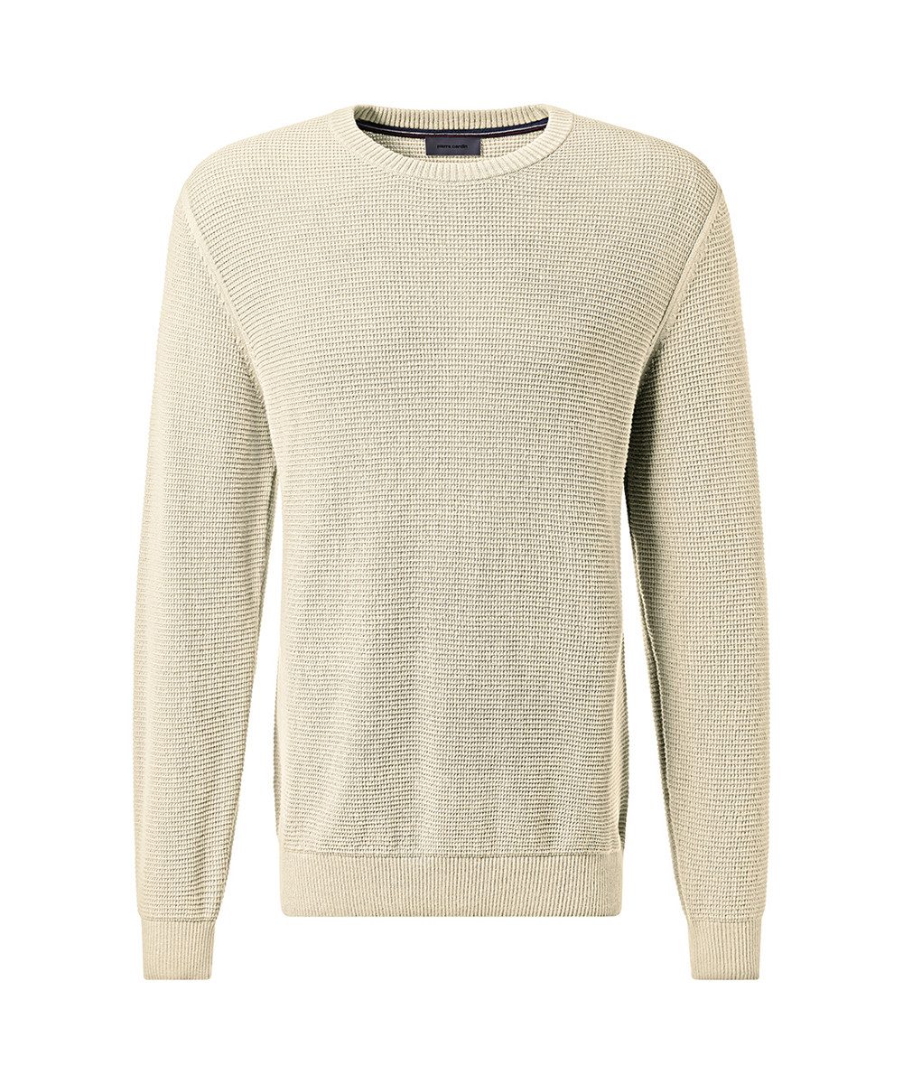 Pierre Cardin Trui met ronde hals met structuur