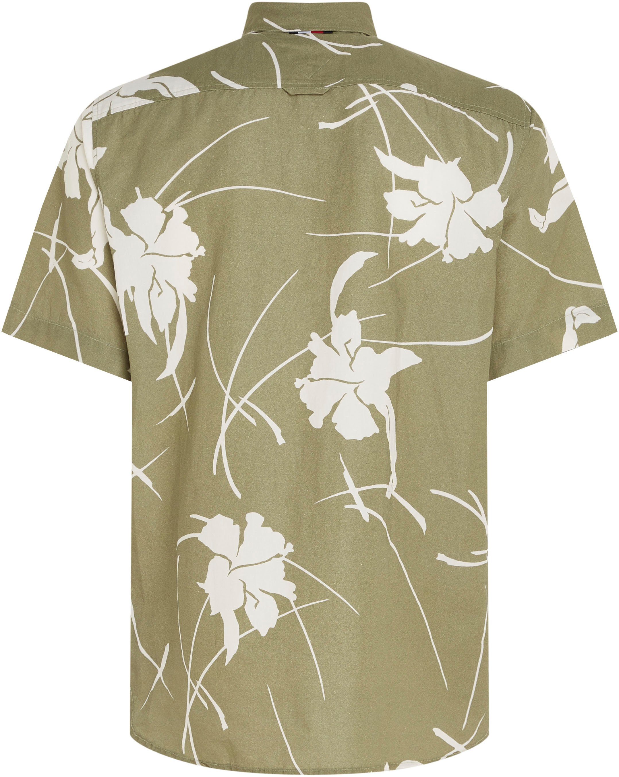 Tommy Hilfiger Overhemd met korte mouwen LARGE TROPICAL PRT SHIRT