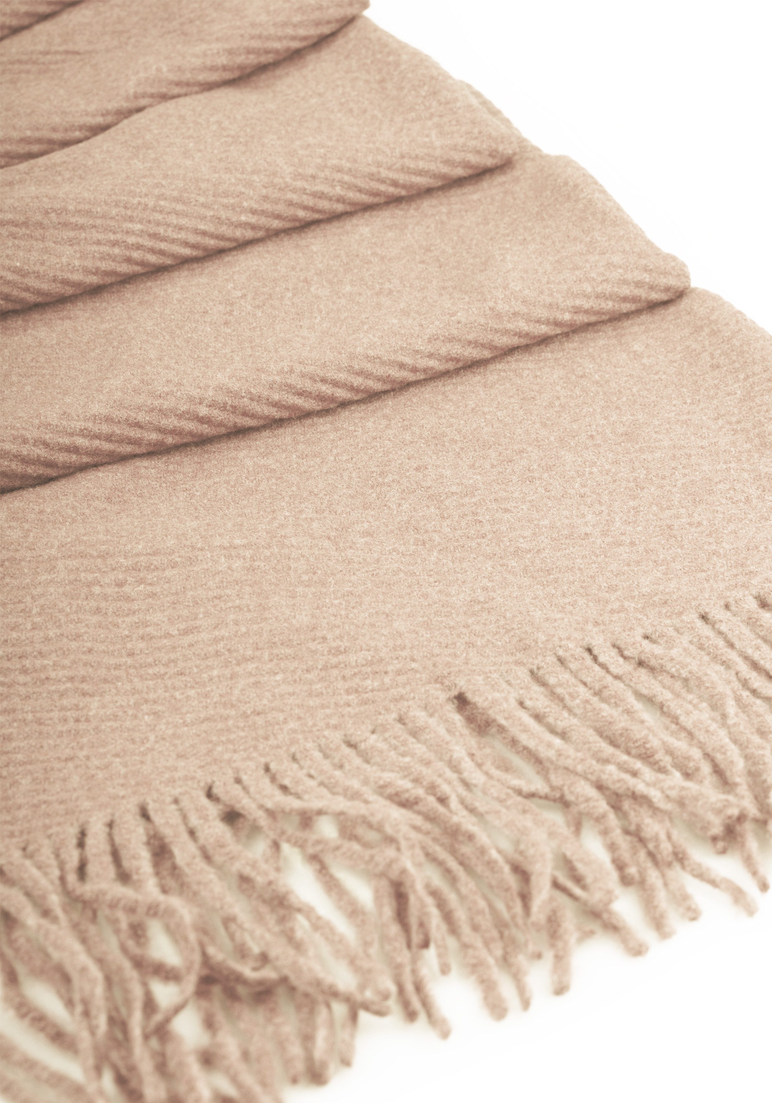 Capelli New York Modieuze sjaal Franjesrand, verwarmend