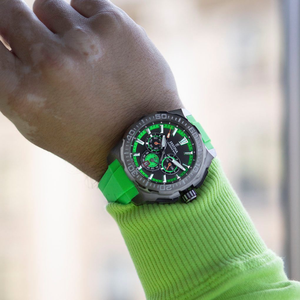 Festina Chronograaf Chrono Bike 2025 Quartzhorloge, horloge, herrenuur, analoog, dag, stopwatchfunctie