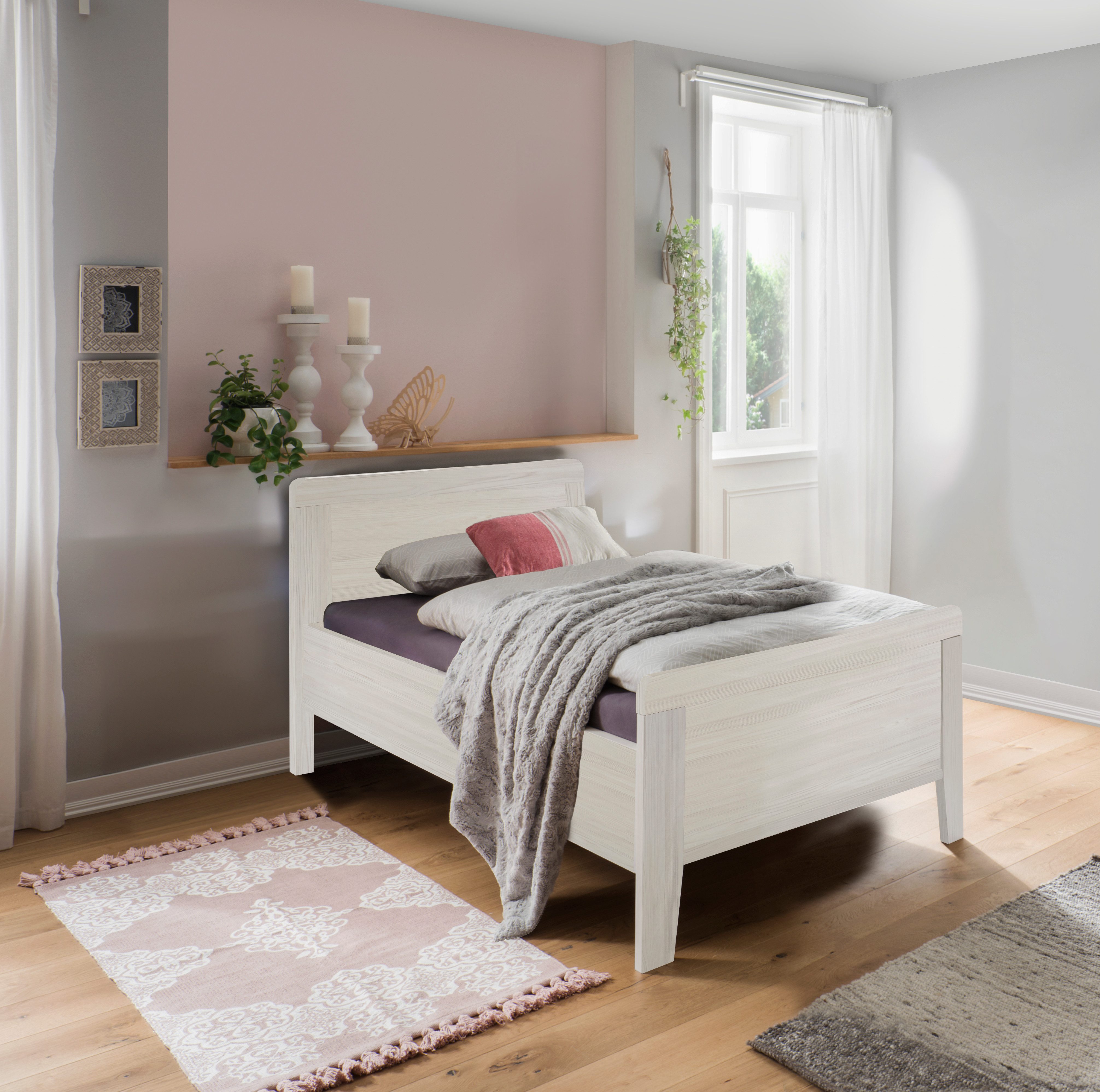 WIEMANN Houten bed Bern viervoudig verstelbare lighoogte