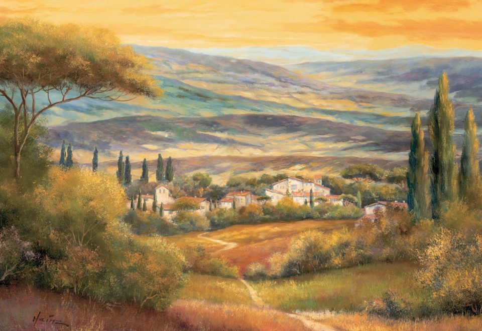 Home affaire Artprint Dal in de Toscane 79/58 cm