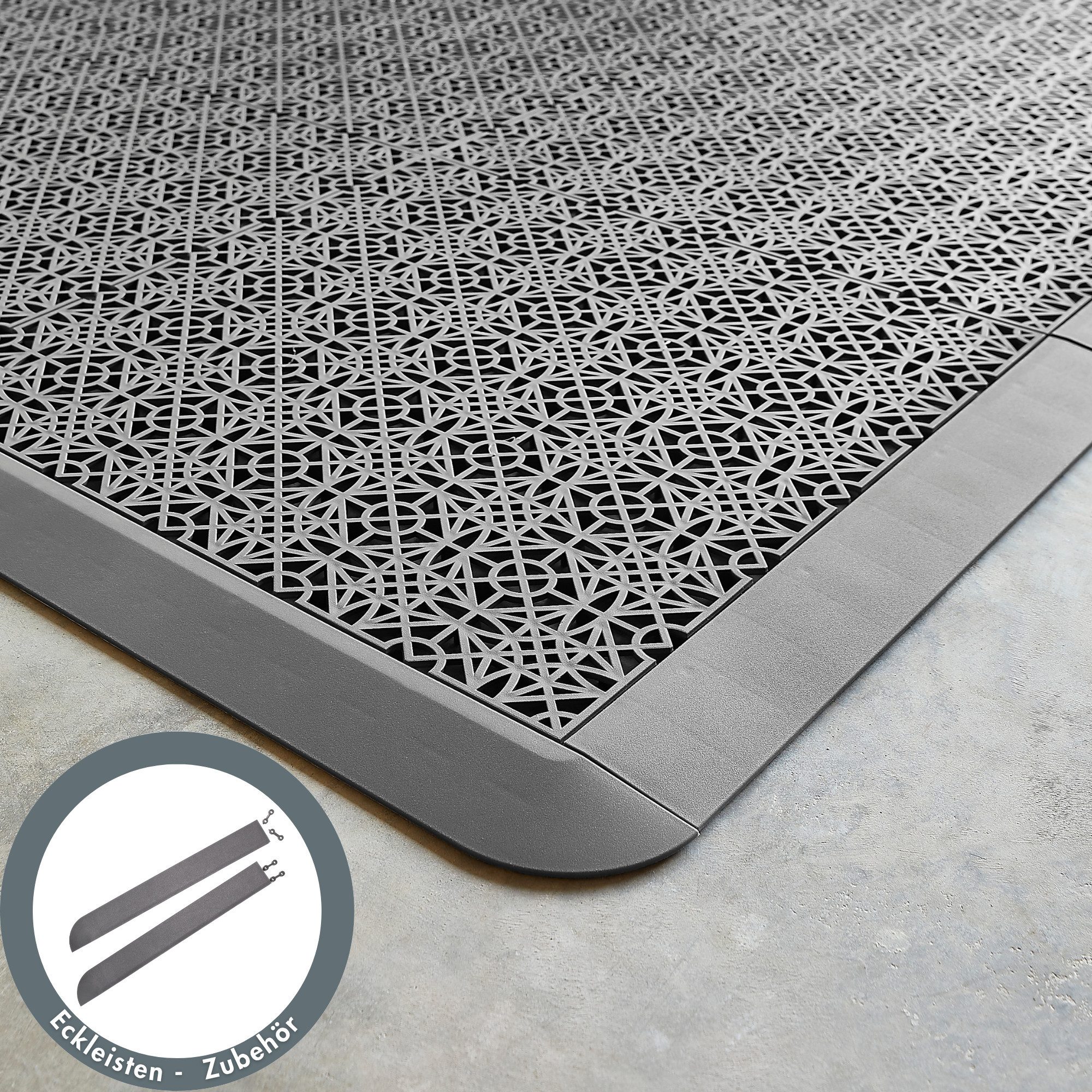 Andiamo Hoekrand voor kliktegels Terra Sol, Made in Swiss (set, 2 stuks)
