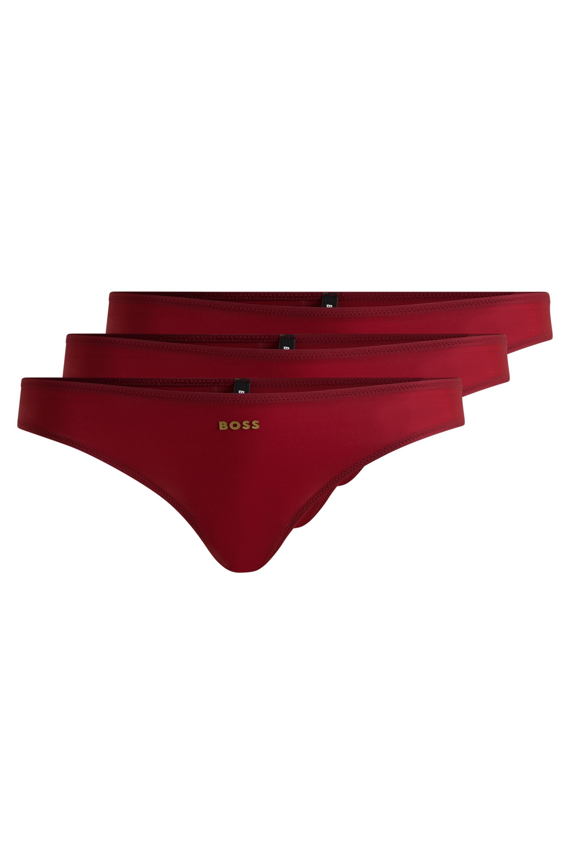 BOSS Tanga met merklogo (set 3 stuks)
