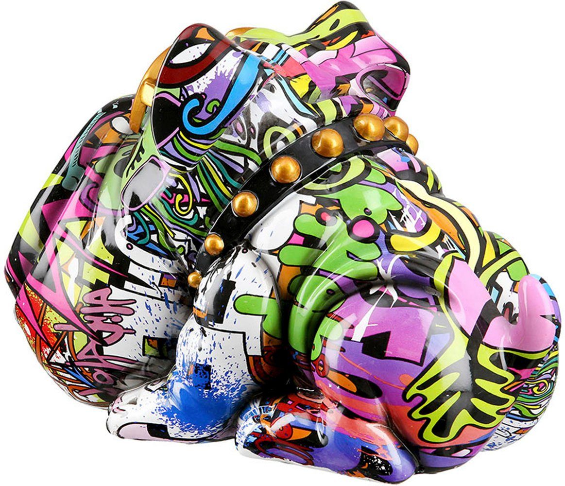 Casablanca by Gilde Dierfiguur Decoratieve schaal hond Magento (1 stuk)