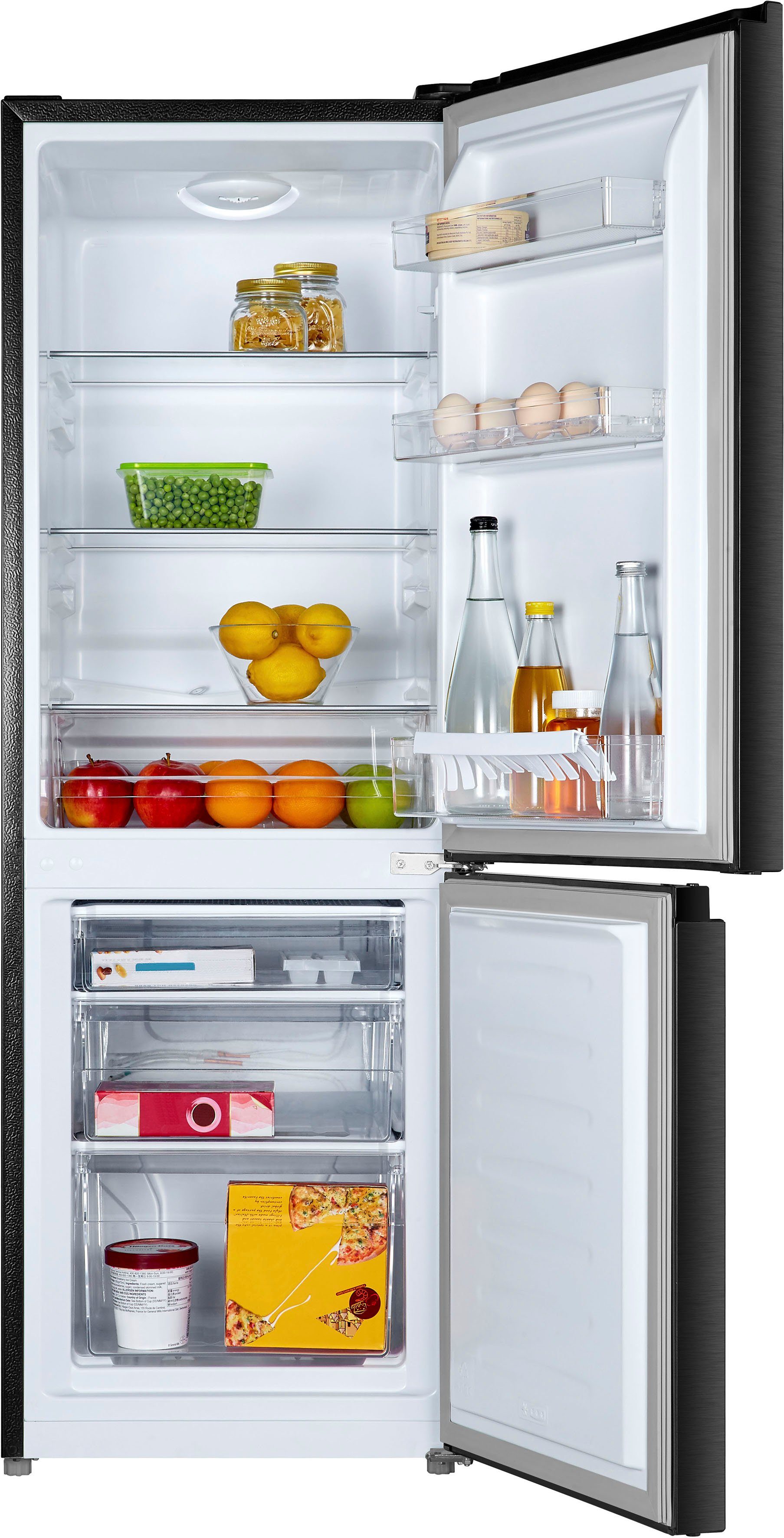 Hanseatic Koel-vriescombinatie HKGK14349DR Ontdooiautomaat, fruit- en groentevak