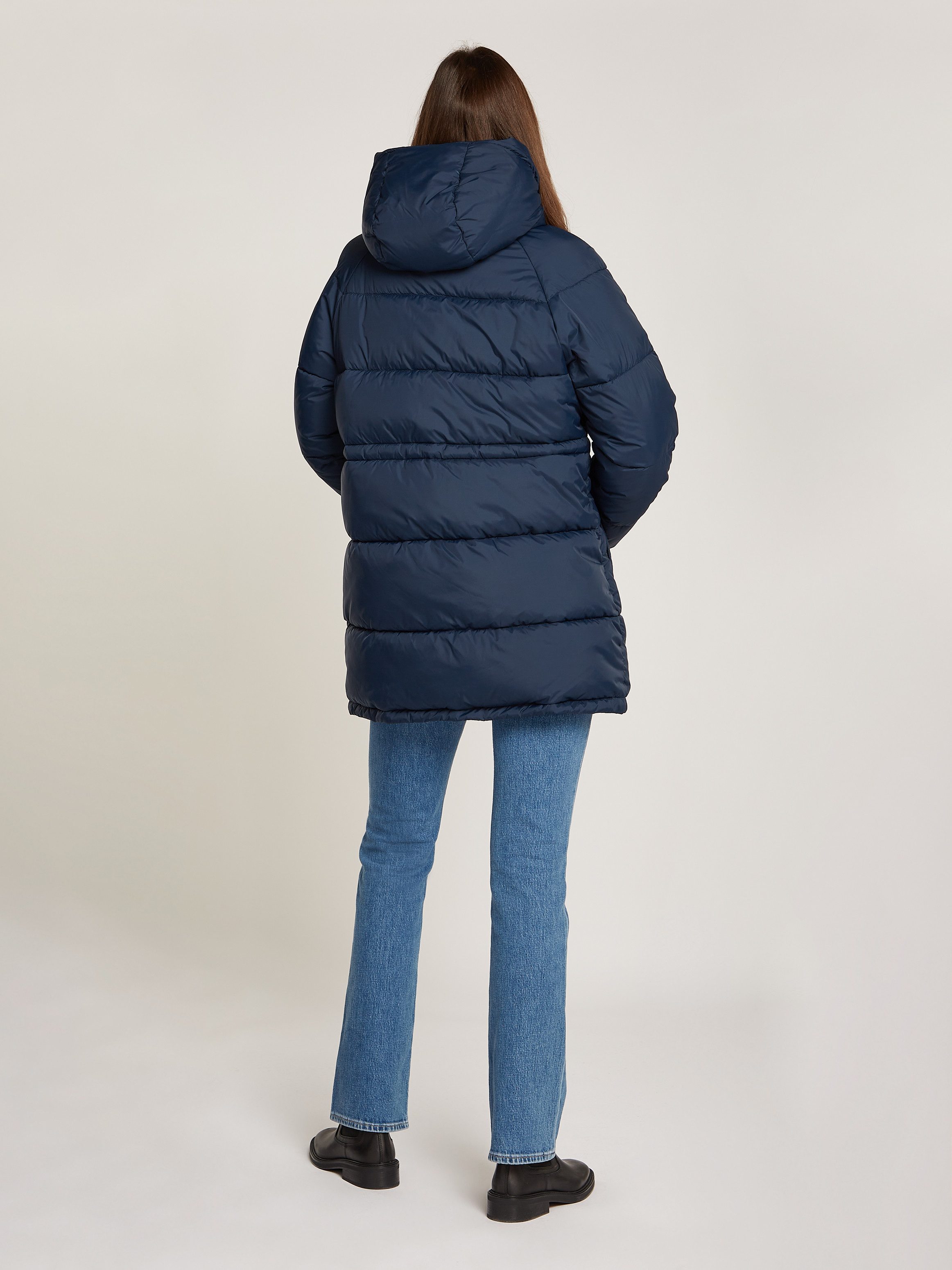 TOMMY JEANS Gewatteerde jas TJW MIDI ASPEN PUFFER