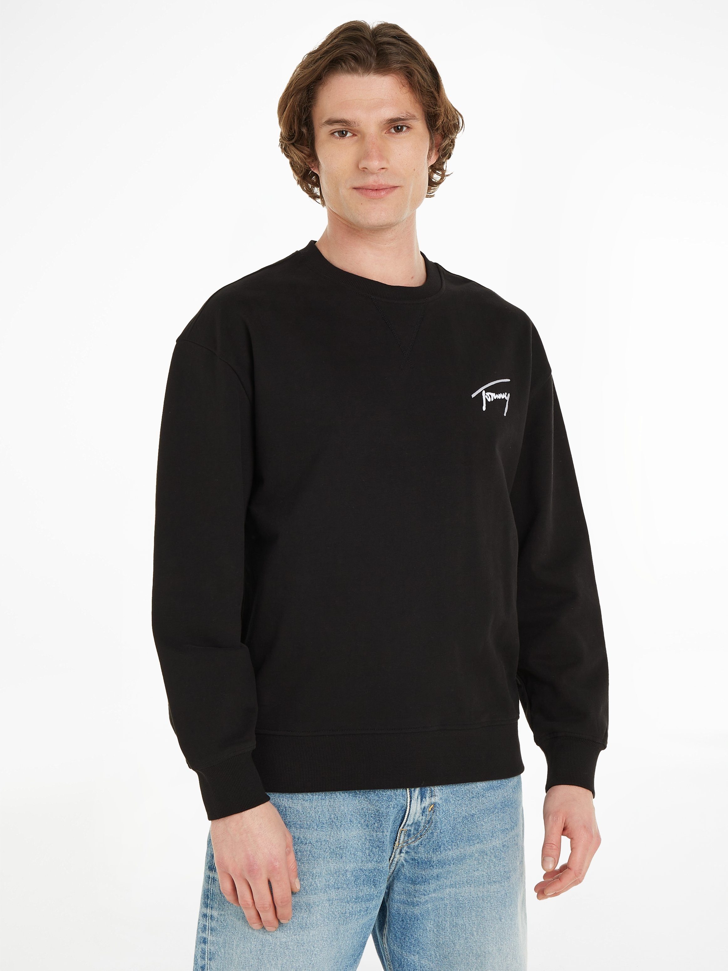 TOMMY JEANS Sweatshirt TJM RLX SIGNATURE CREW EXT