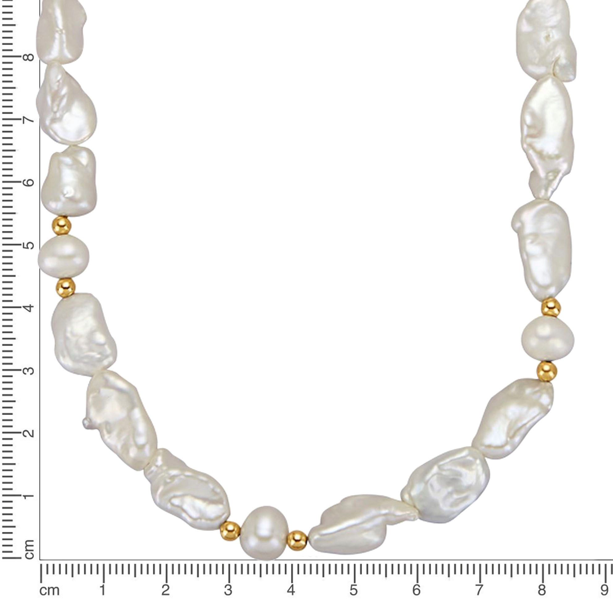 Firetti Parelsnoer Sieraad cadeau goud 585 halssieraad halsketting collier bollen