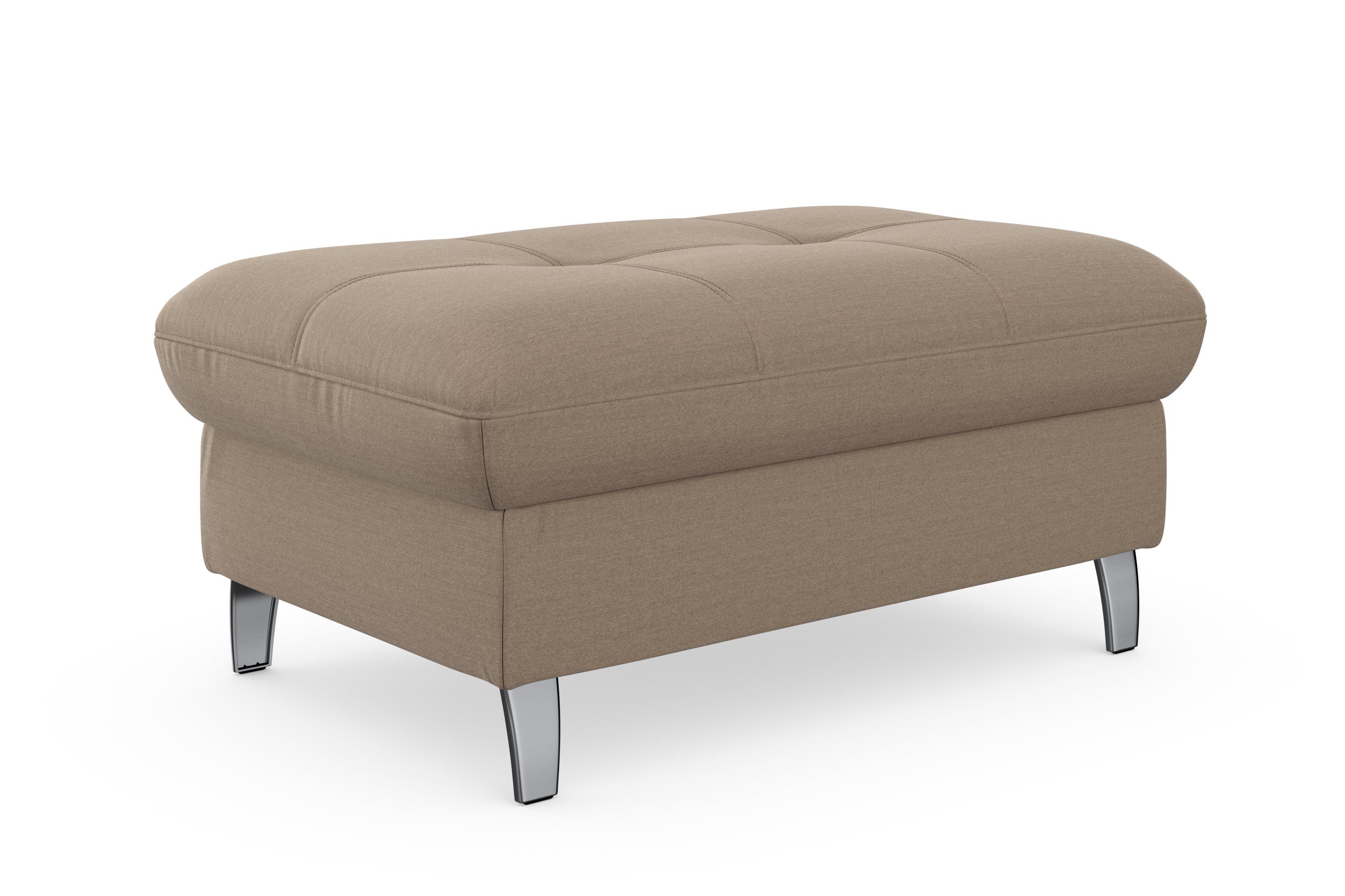 sit&more Hocker met bergruimte Maggiore met bergruimte en moderne metalen poten